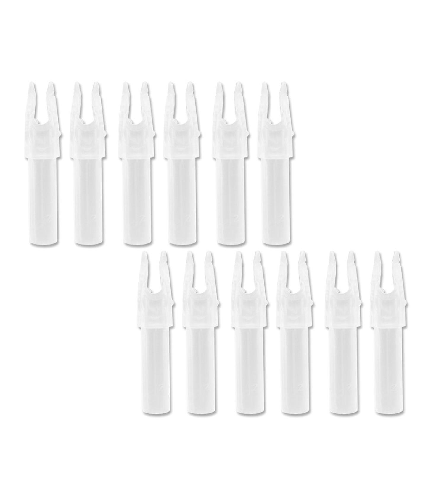 Carbon Express Launchpad Precision Nock .244 Clear 12-Pack - Size .244 - Buy Online on GoSupps.com