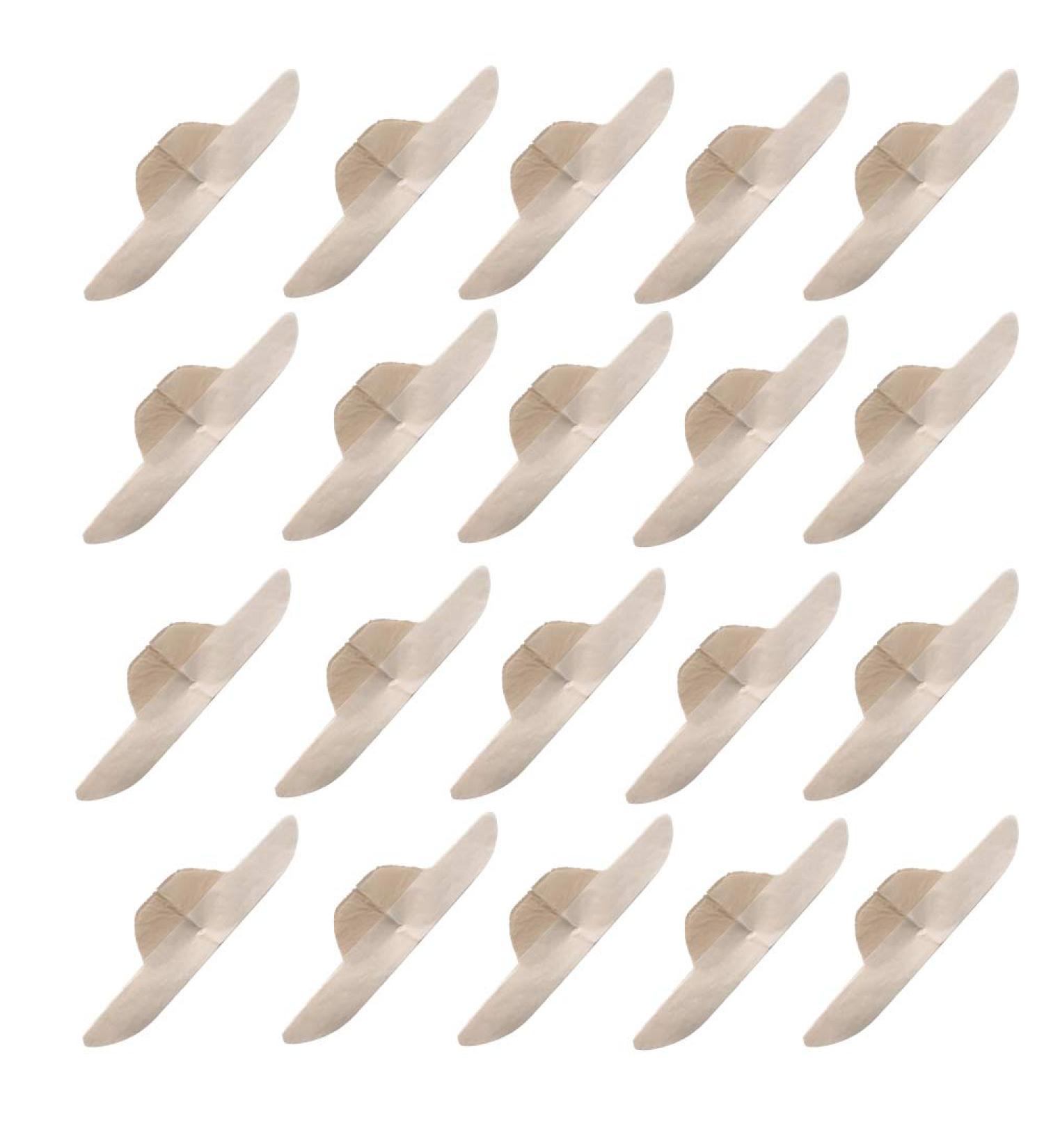 Collar Neck Liner Pads - Self-Adhesive 20-pack for Sweat Wicking Inside Shirt Collar - Buy Online on GoSupps.com