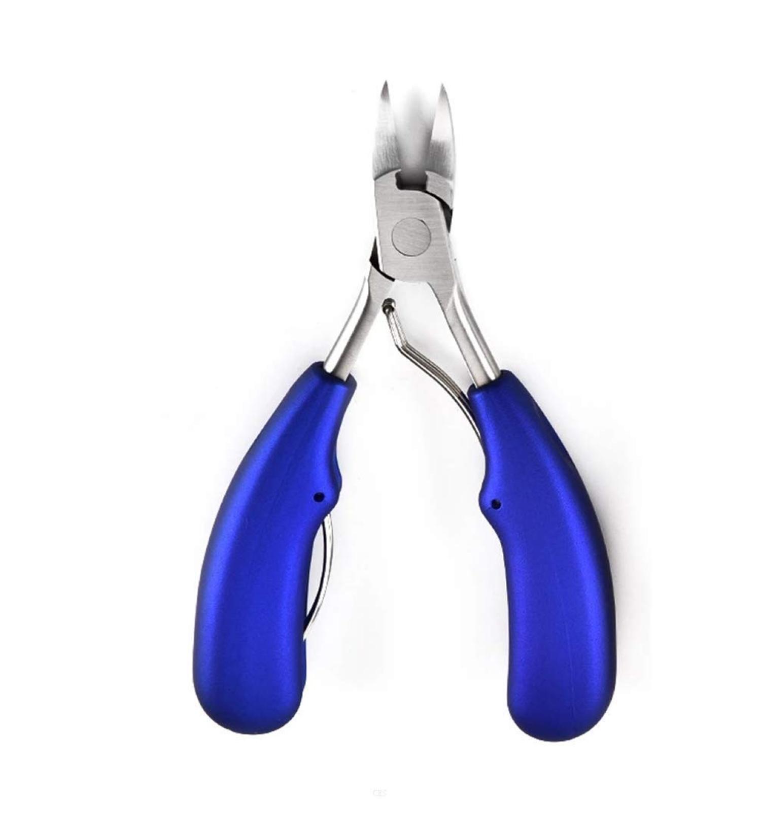 ASEOK Ingrown Toenail Clippers Used For Thick Toenails Fungi Toenails Ingrown Toenails. Long Handle Safe Storage Precision Toe Nail Clippers Clip Cuticles Easily Blue - Buy Online on GoSupps.com