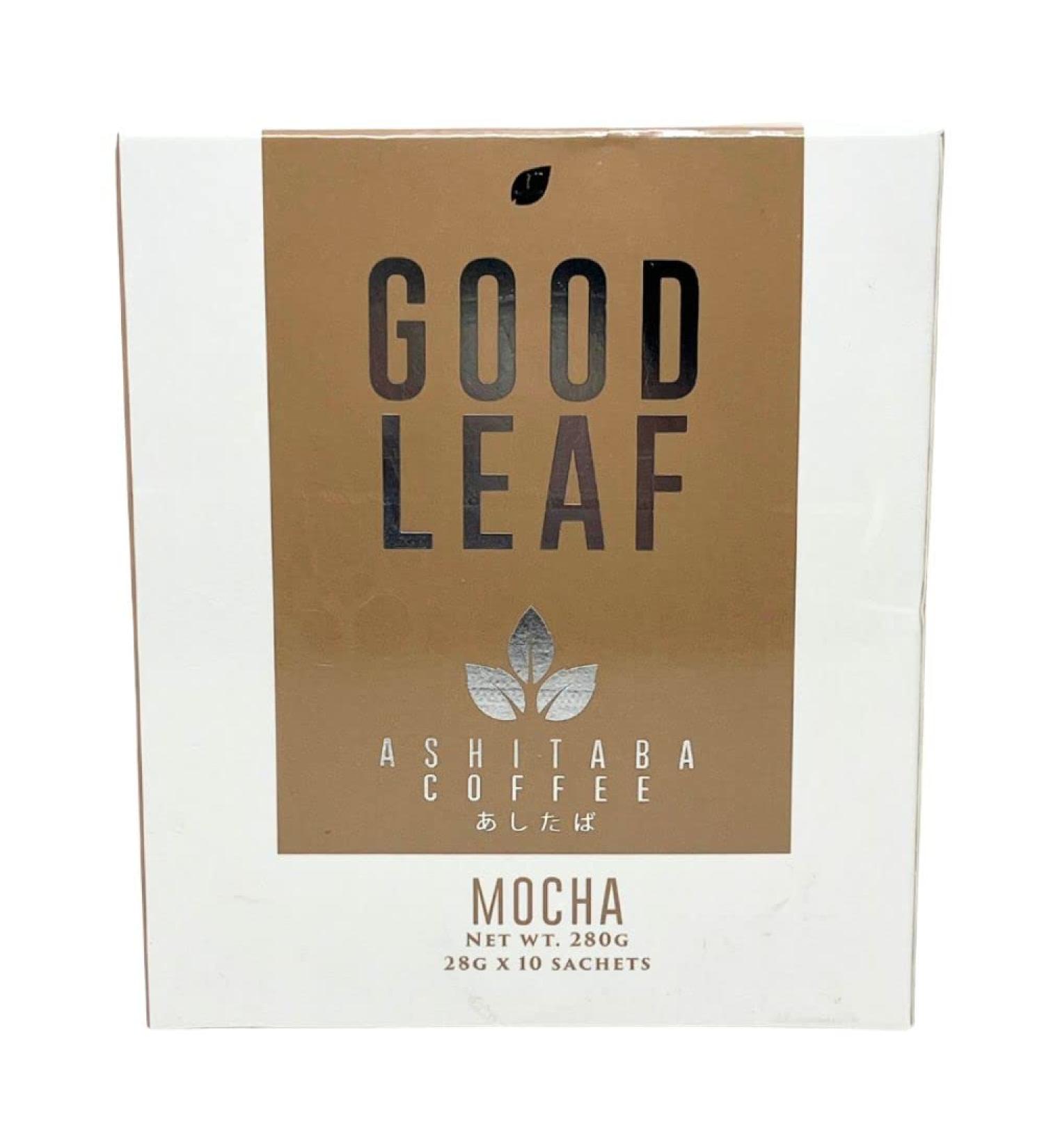 GOOD LEAF ASHITABA COFFEE (Mocha) 10Sachets - Buy Online on GoSupps.com