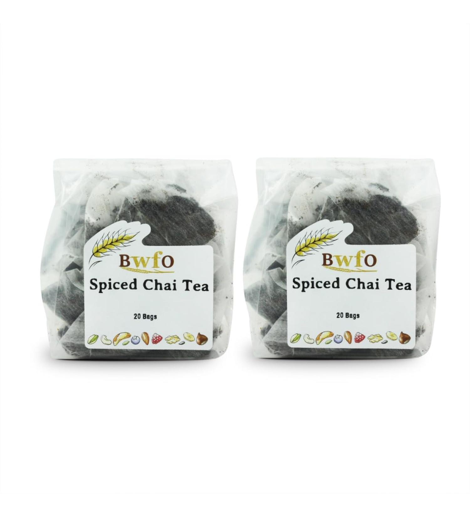 Spiced Chai Tea 40 Bags (BWFO)