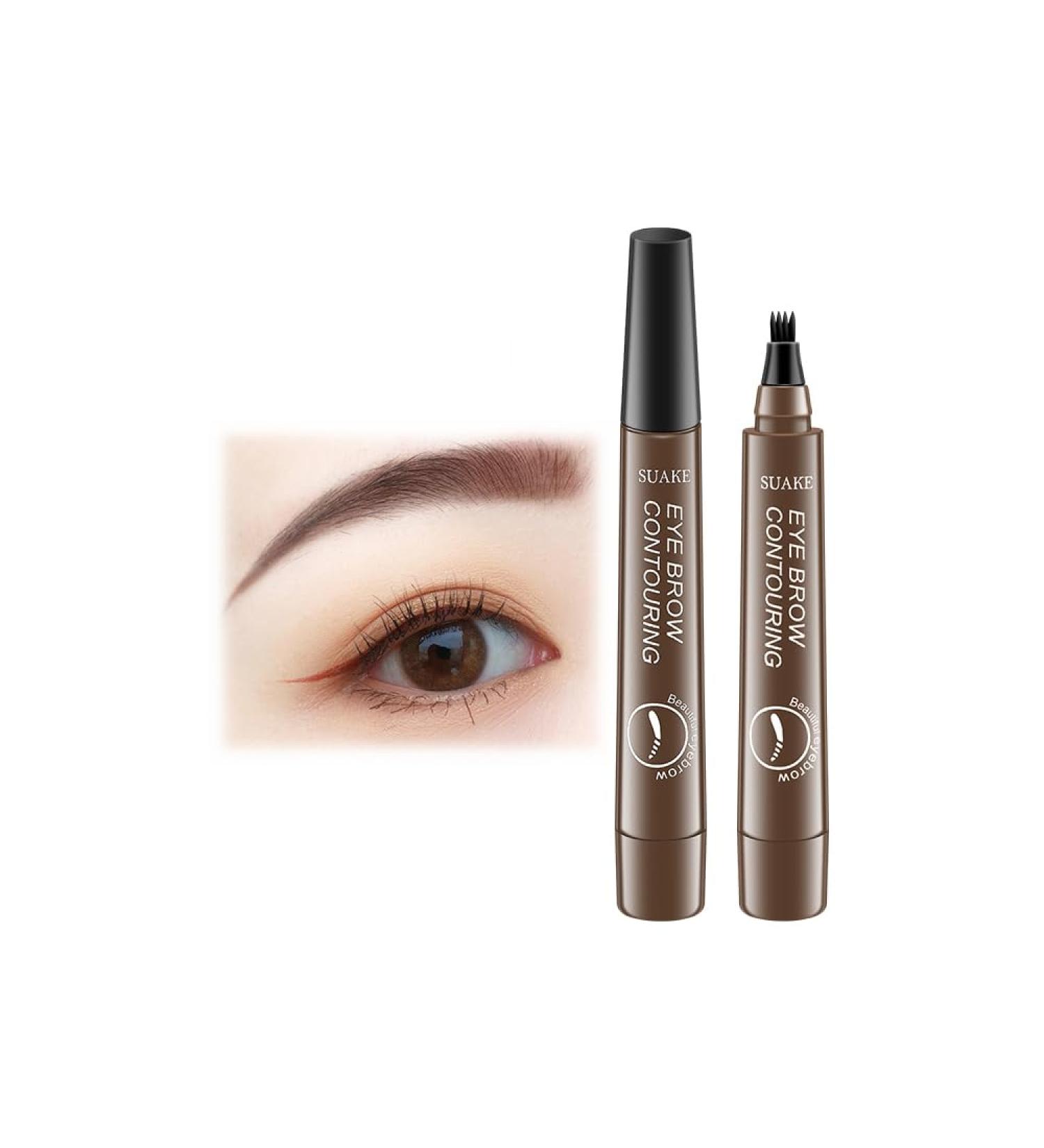Lightsbetter Waterproof Brow Pen Precisely My Brow Pencil Magical Waterproof Brow Pen Tint My 4 Tip Brow Waterproof 24h Smudge Proof 5 Colours Available (02#) - Buy Online on GoSupps.com