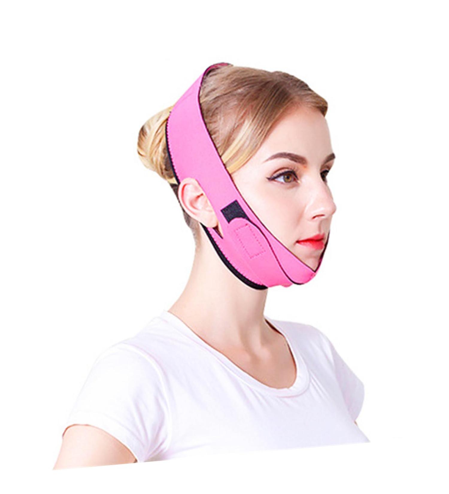 Beatifufu V Thin Bandage Slimming Cheek Bandage Tape Lifting Strap Band Bandage Irish Accessories for Women Wire Headbands for Women Cheek Belt - Buy Online on GoSupps.com