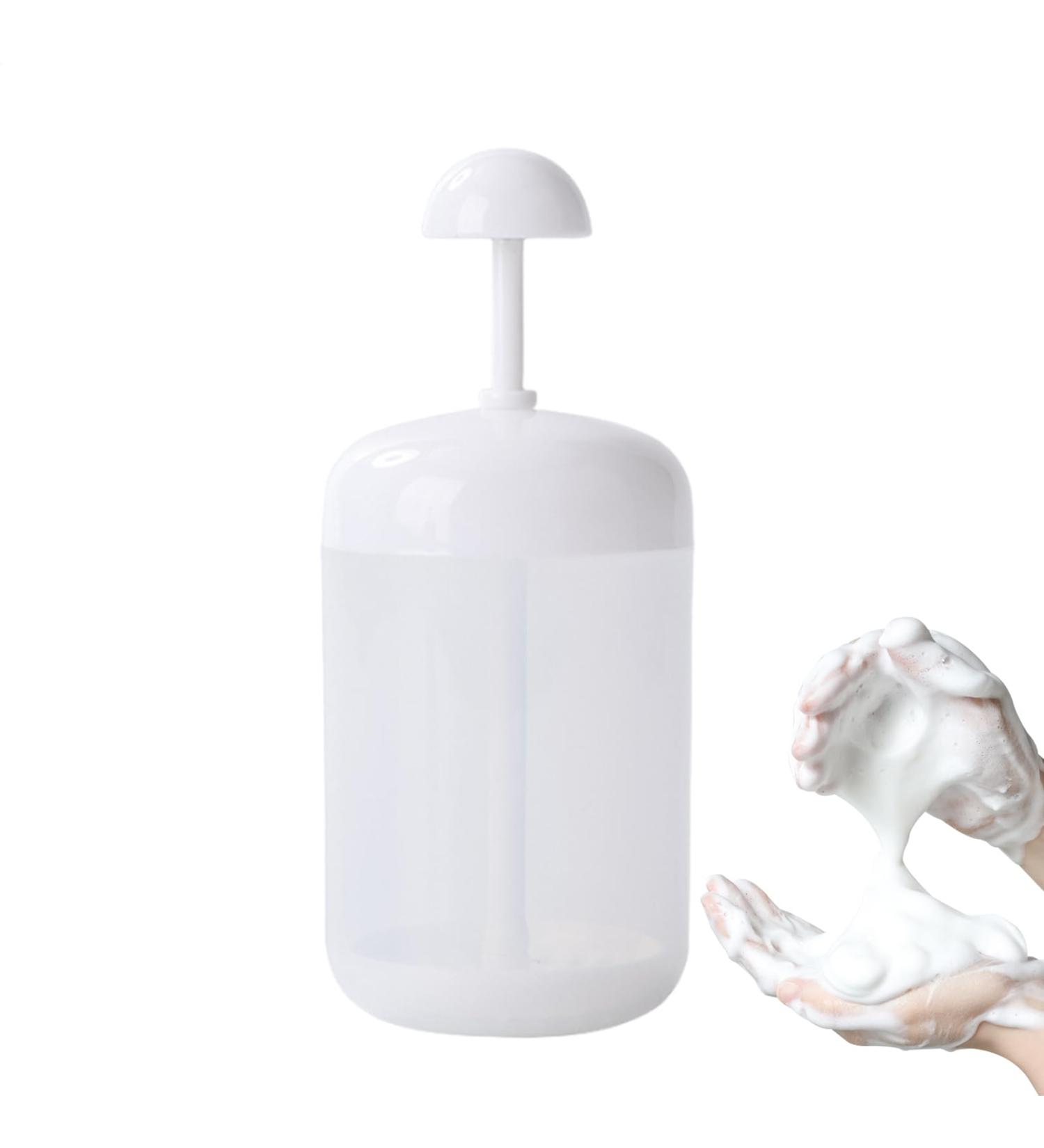 Holds Shampoo Foam MakerManual Portable CleaningCleansing Cream Foam Cup for Shampoo Home Travel Bathroom Beauty Women Men Teen - Buy Online on GoSupps.com