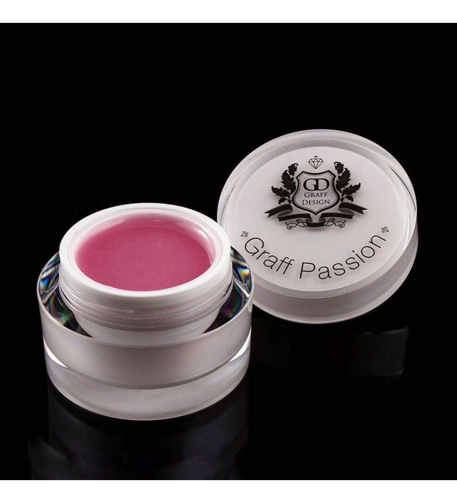 15 ml exclusive UV Sculpture Gel rose milky thick - Graff Passion - Builder Gel