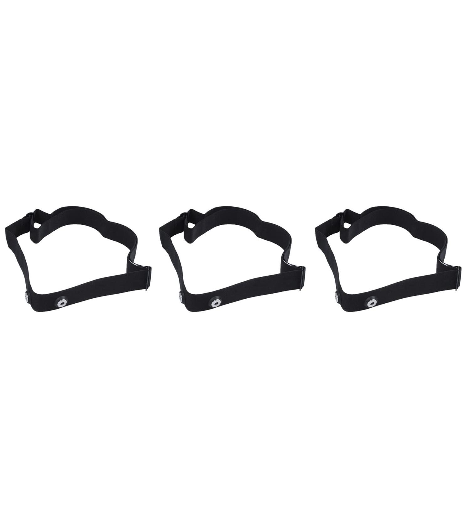 ISTOVO 3X Chest Belt Strap - Wireless Heart Rate Monitor for Sports | Black - Shop Internationally - Buy Online on GoSupps.com