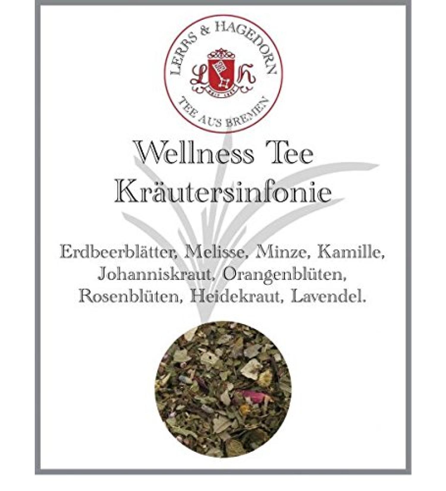 Lerbs & Hagedorn Lerbs & Hagedorn Wellness Herb Donkey Tea | 1kg (approx. 71 litres) Strawberry Leaves Lemon Balm Mint Chamomile St John's Wort Orange Blossom - Buy Online on GoSupps.com