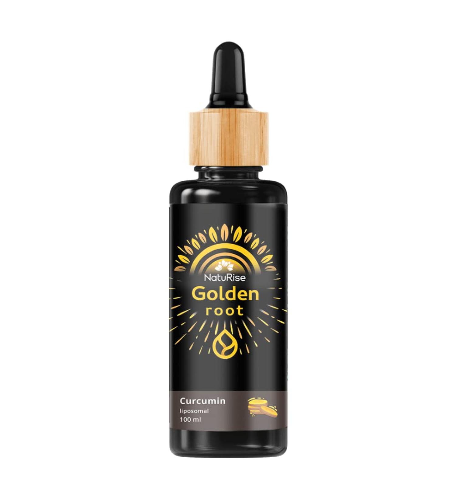 Naturise Turmeric Drops - High Dose 2233mg Curcumin & Sanddornextract - Vegan Turmeric Extract in UV Glass - Laboratory Tested - 100ml - Buy Online on GoSupps.com