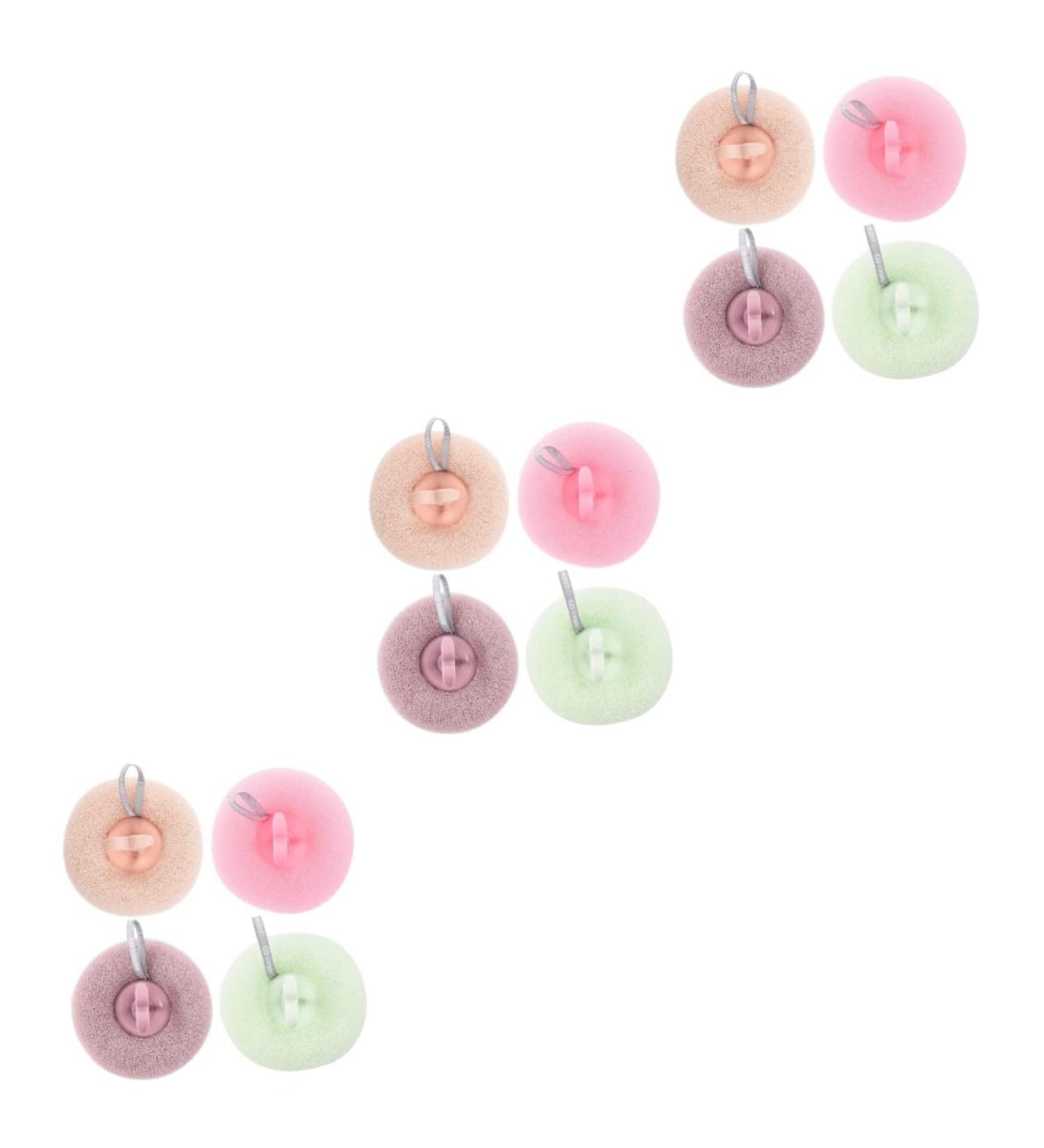 12 Pcs Frosted Red Fuji Bath Ball Set - FOMIYES - 12x12cm - Pack of 3 - Buy Online on GoSupps.com