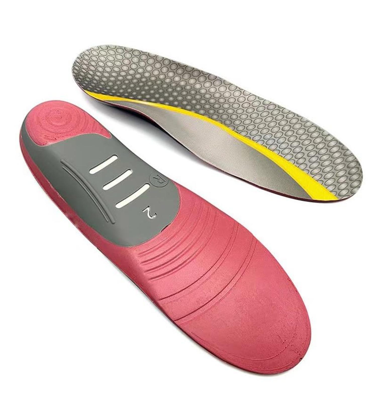 PU Insole for High Arch & Flat Foot - Soft Full Padded Insoles for Men & Women (Size 38-40 - Buy Online on GoSupps.com