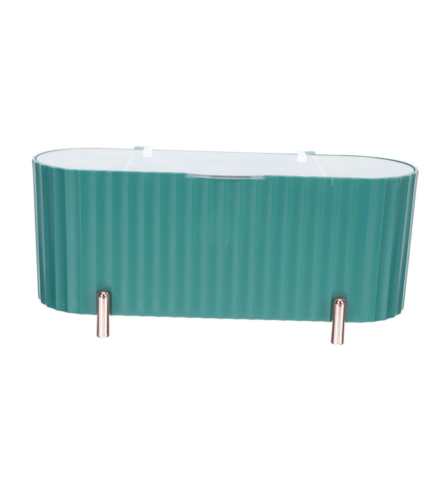 POPETPOP 1pc Box Cosmetic Cotton Storage Box Makeup Cotton Pads Clear Container with Lid Makeup Container Lip Plumper Gloss Clear Makeup Pad Storage Container Organizer Dog 21.35x9.1cm Green - Buy Online on GoSupps.com
