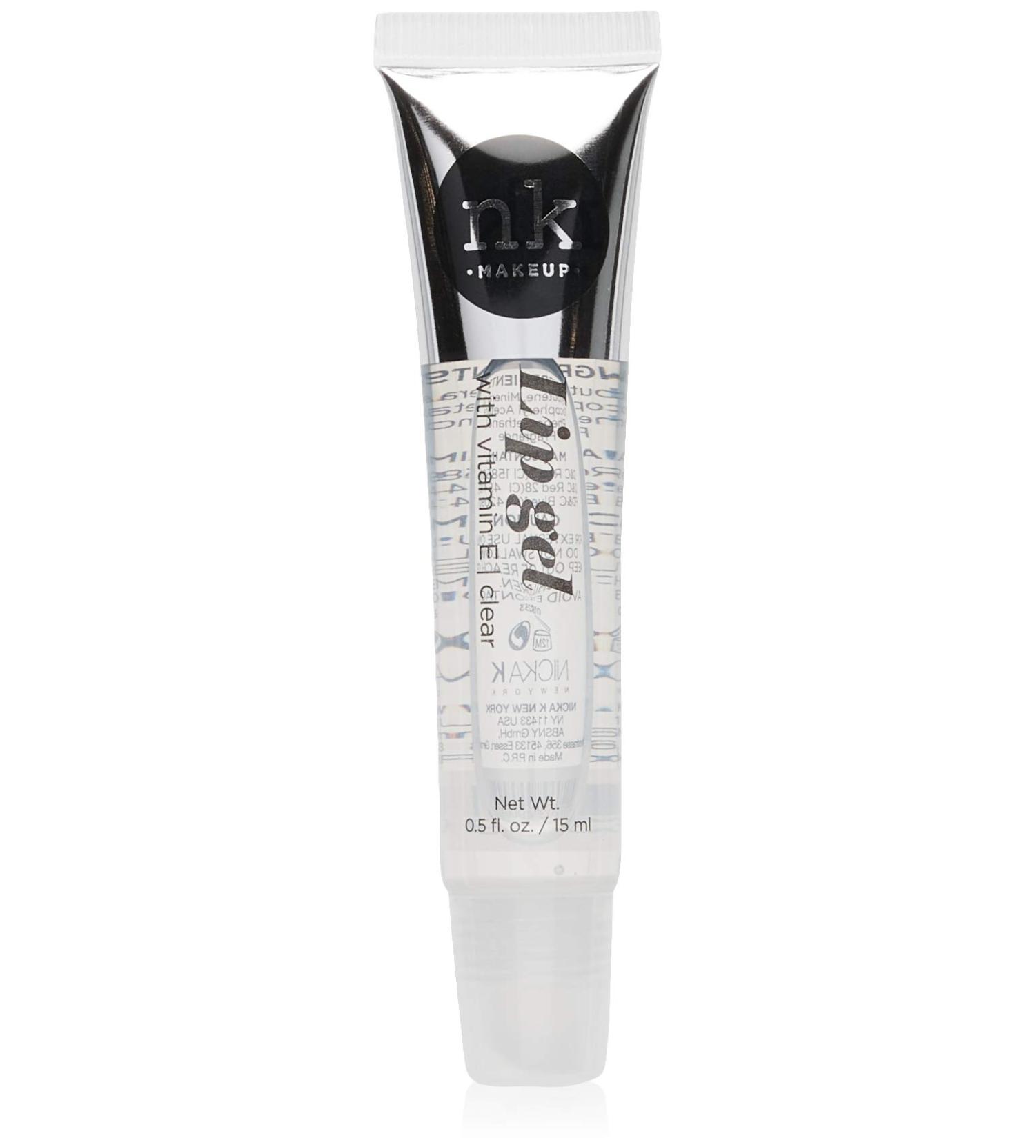 Nicka K Lip Gel Clear - Glossy & Hydrating Formula | 1 Count - Buy Online on GoSupps.com