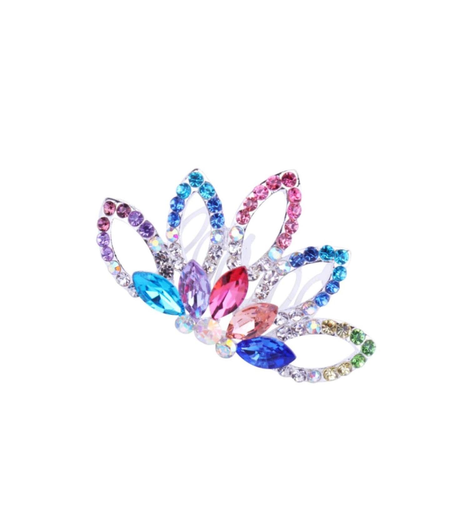 MAGICLULU 1pc Women Hair Comb Prom Tiara Prom Headpiece Bridal Hair Comb Side Combs Hair Accessories for Women Princess Comb Hair Barrettes Bridal Headdress Headband Wedding Bride - Buy Online on GoSupps.com