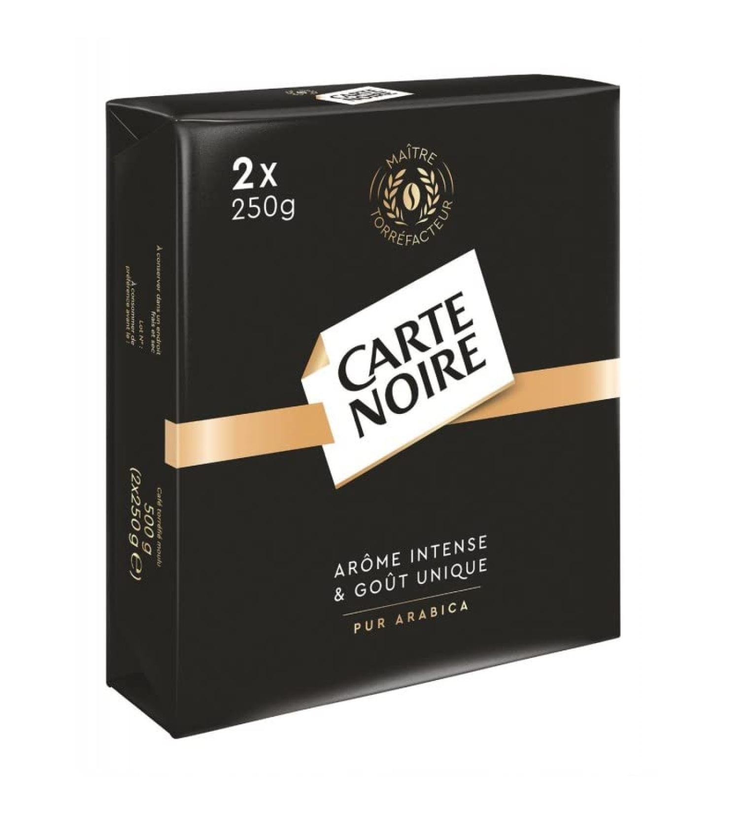 CARTE NOIRE Caf Moulu 500G - L'ar me riche et cors d'un caf fra chement moulu chez vous ! - Lot De 3 - Vendu Par Lot - Buy Online on GoSupps.com