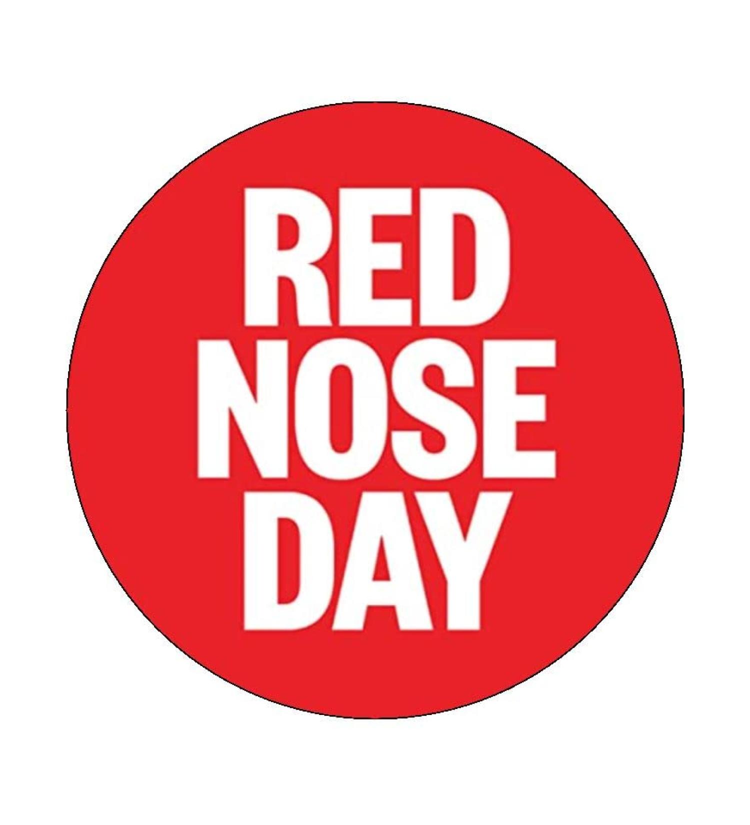 Comic Relief Red Nose Day x30 1.5" (3.8cm) (PRE- CUT PREMIUM RICE PAPER Edible Cake Toppers 10% donated in aid of Comic Relief registered charity 326568