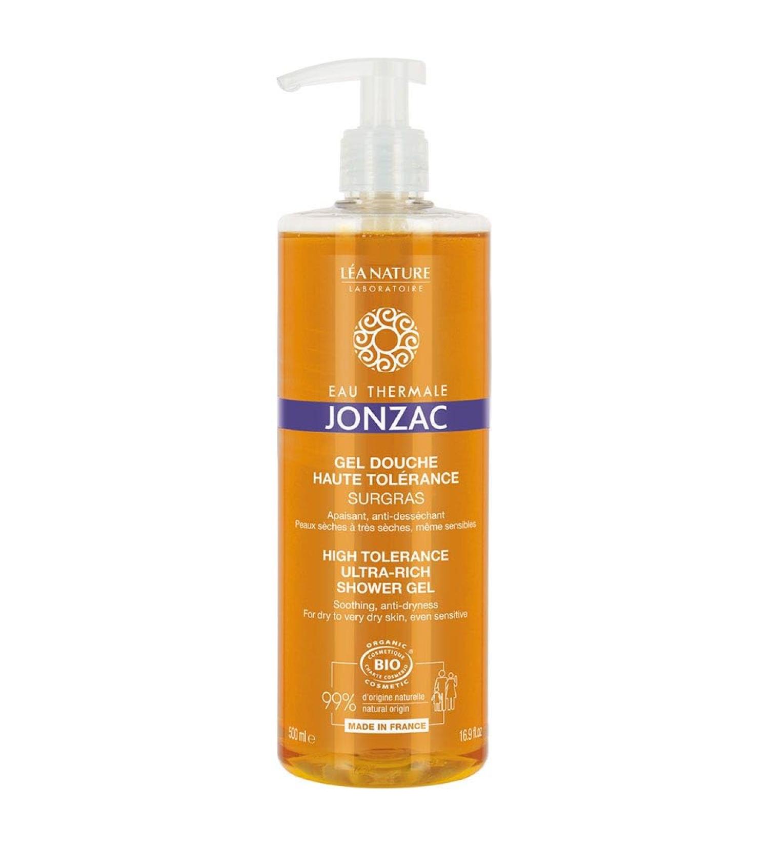 JONZAC ecobio Hochttolerance shower gel BIO Ultra Rich 500 ml