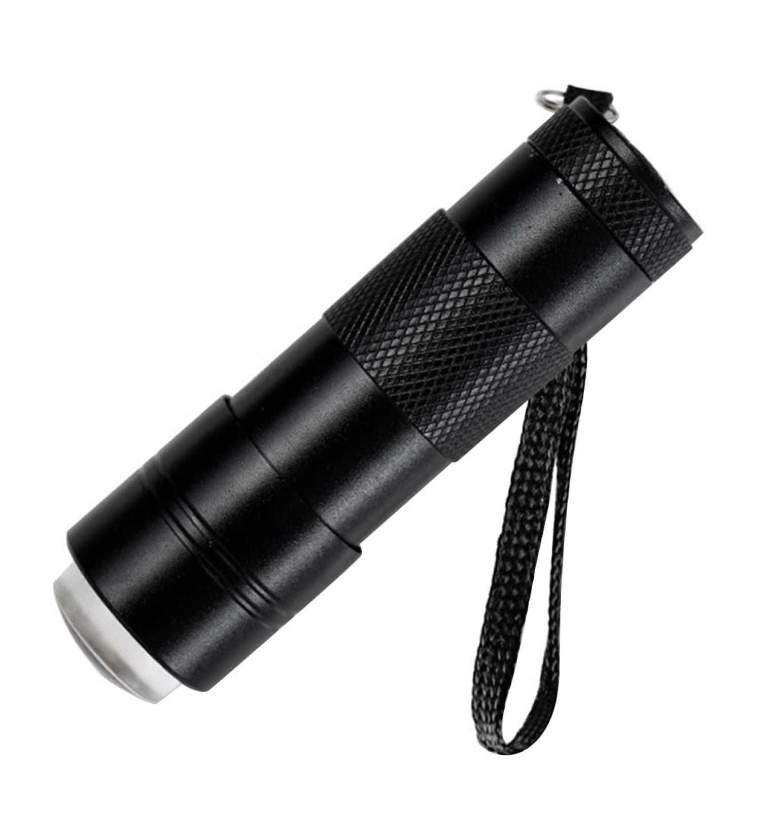 Mini Nail Polish Flashlight | LED Nail Dryer & Curing Lamp for Home & Salon | Quick Dry Nail Art Tool - Black - Buy Online on GoSupps.com