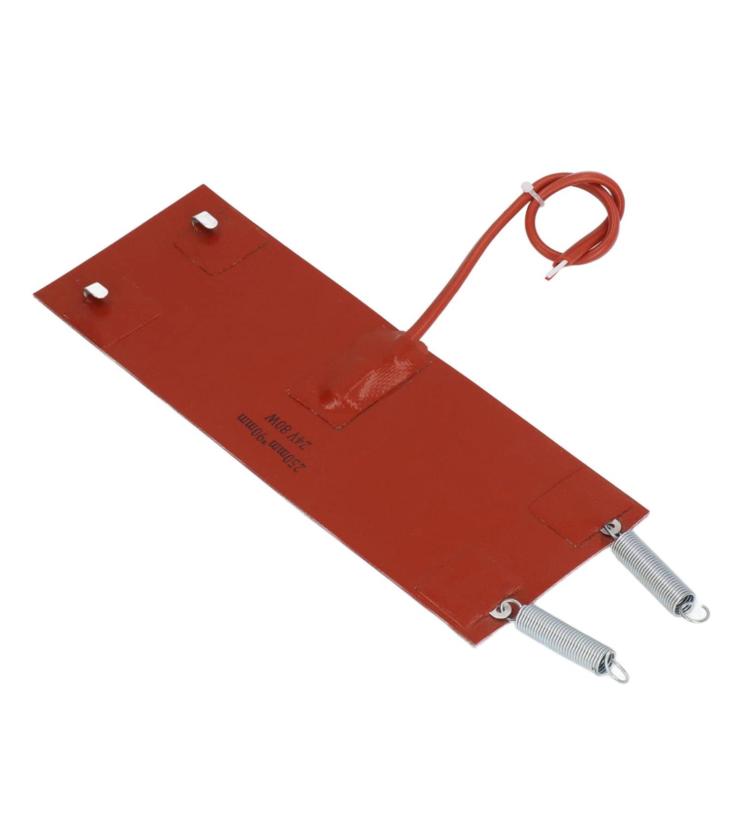 Flame-Retardant Heating Pillows for Engine Oil Containers | 80W Waterproof Silicone | Ideal for Agricultural Vehicles - Buy Online on GoSupps.com