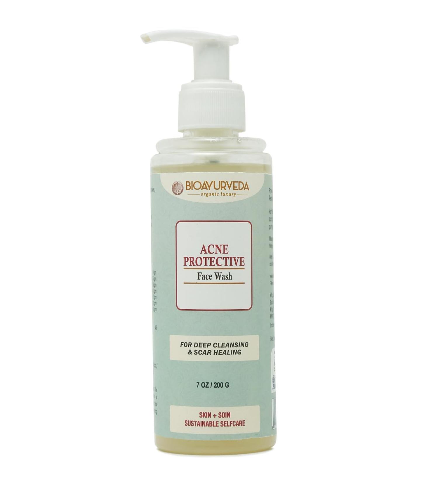 PRZX Clarifying Face Wash with Natural Extracts Gentle Deep Cleansing & Refreshing Gel for Clear-Looking Skin 200 g