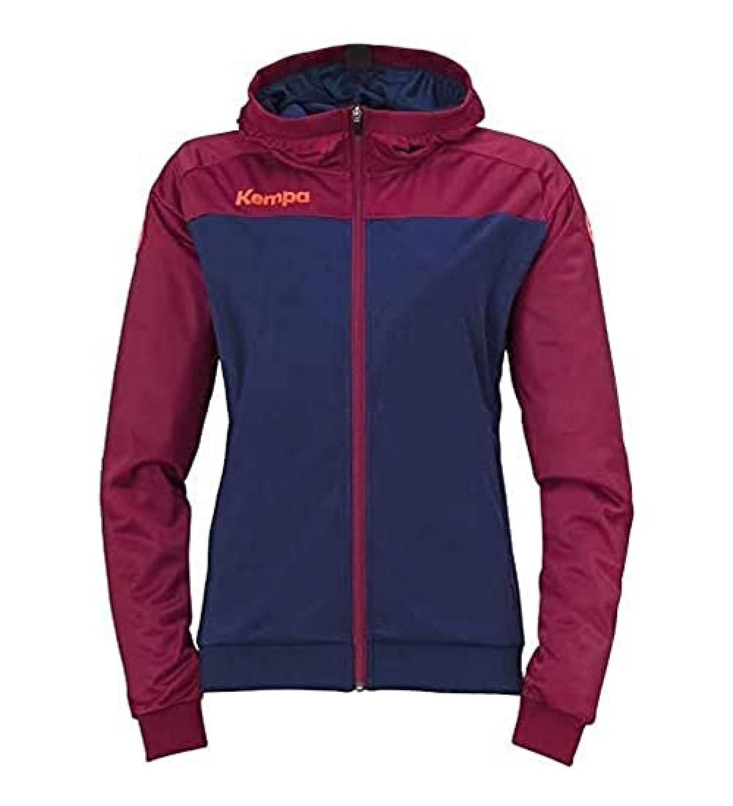 Kempa Women's Prime Multi Jacket Women's Jacket XL Deep Blue/Deep Red