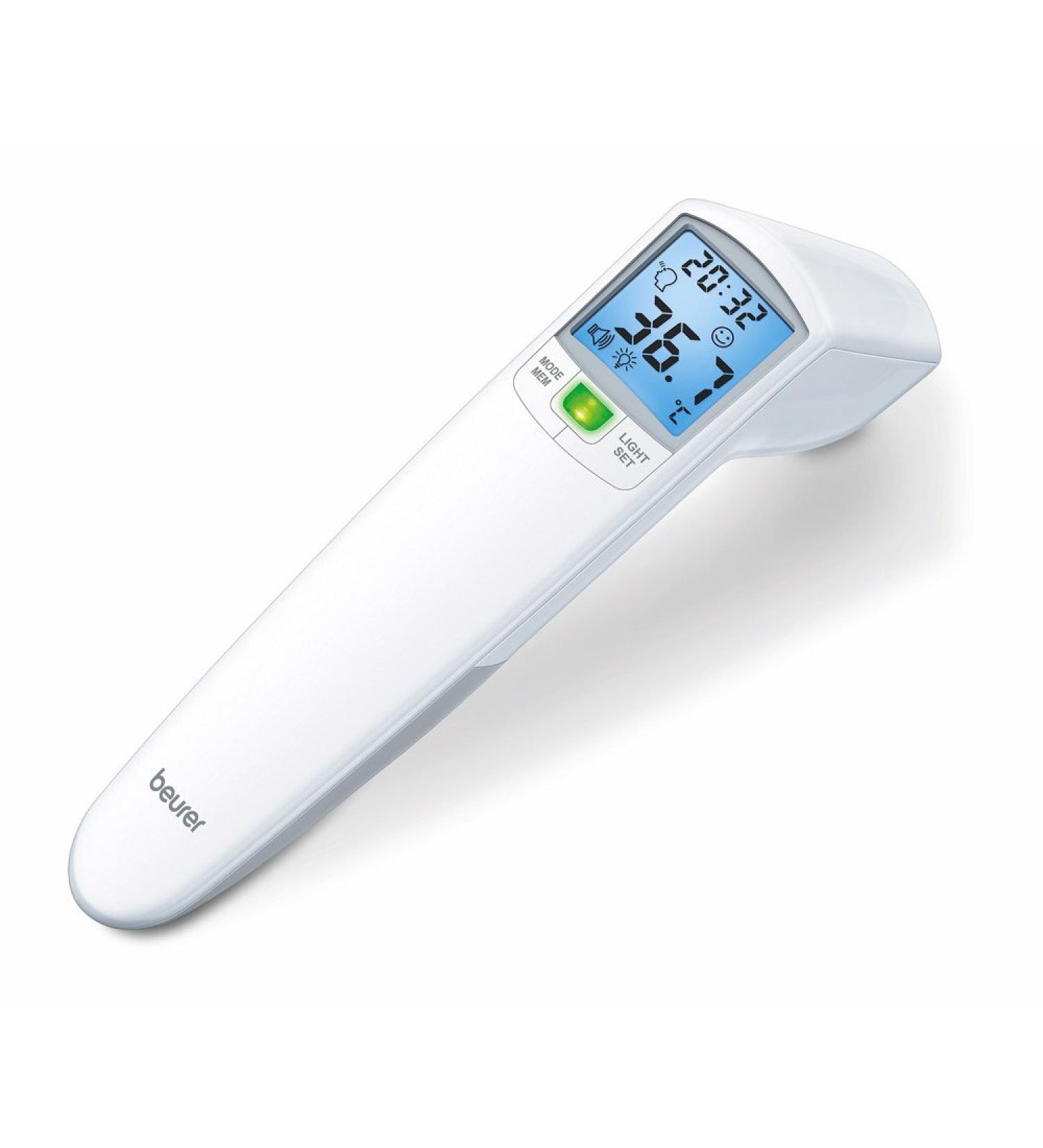 Beurer FT 100 Contactless Infrared Thermometer & PO 45 Pulse Oximeter Bundle - Accurate Fever & Oxygen Measurement for Health Monitoring - Buy Online on GoSupps.com