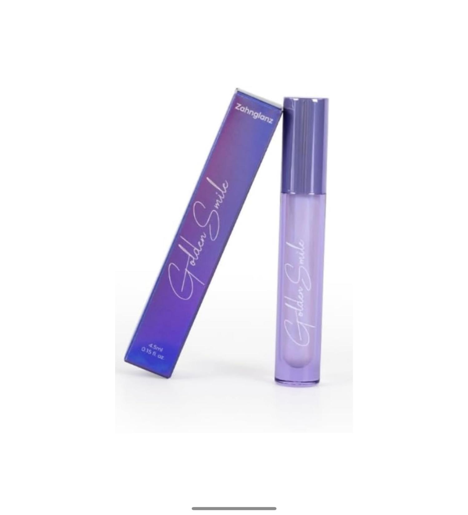Golden Smile Instant Gloss - Dental Whitening Pencil & Purple Toothpaste for White Teeth Spot Removal & Coffee/Smoking Stains - Buy Online on GoSupps.com
