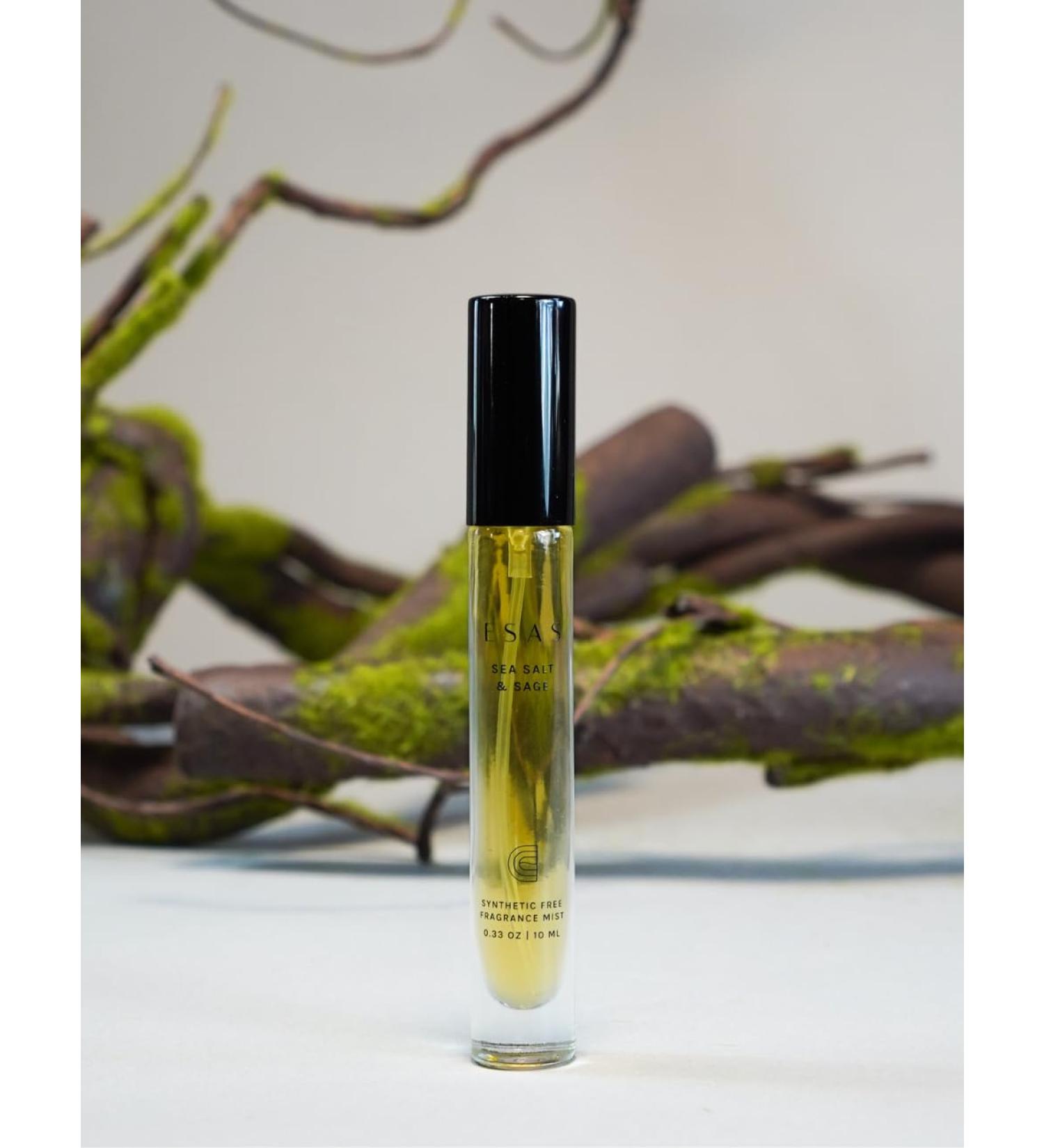 Organic Fragrance Mist (Sea Salt & Sage) 0.33 Fl Oz (Pack of 1) Sea Salt & Sage - Buy Online on GoSupps.com