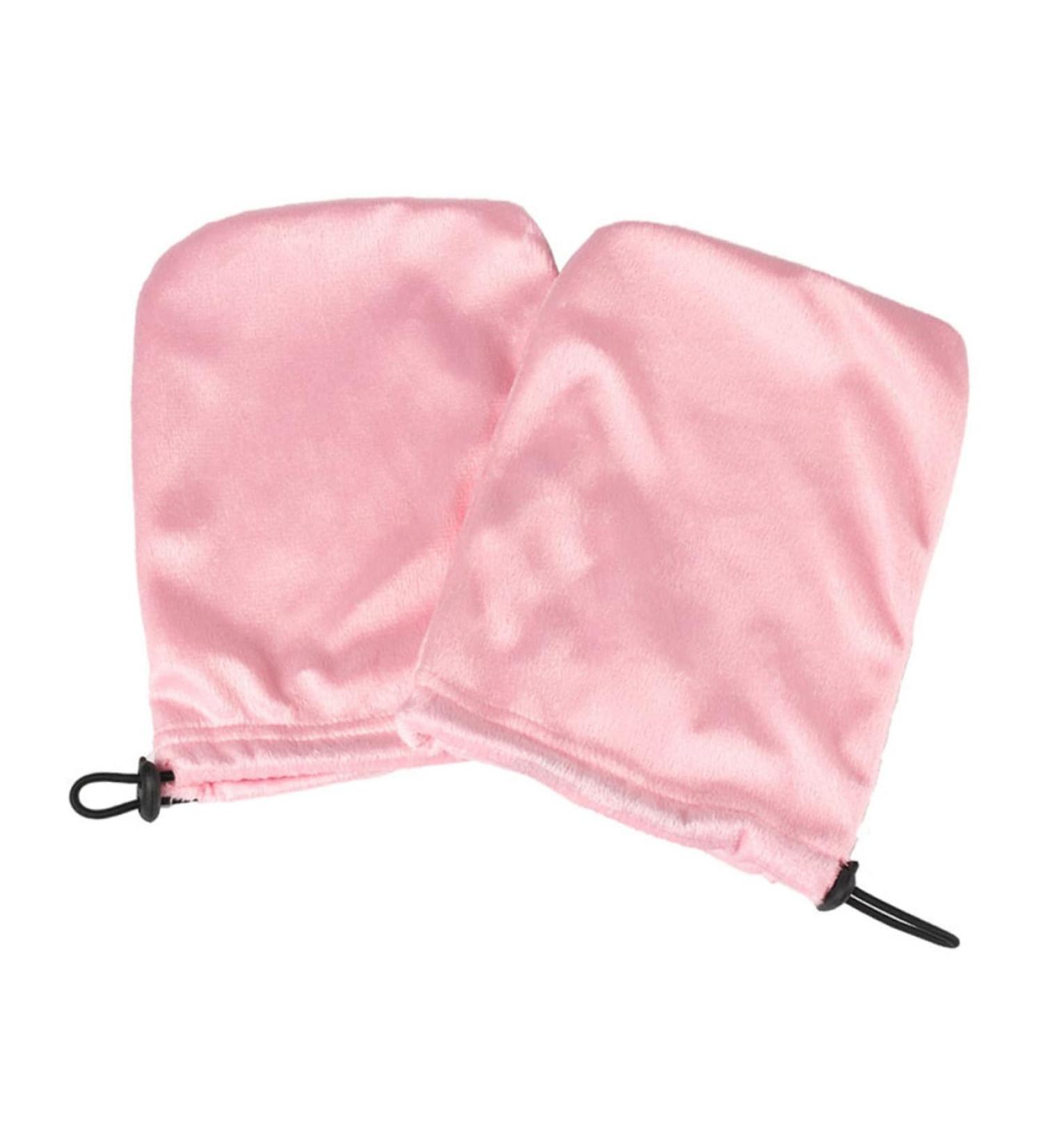 minkissy 2 Pairs Gloves Heated Glives Paraffin Wax Cover Paraffin Hand Foot Cover Paraffin Accessories Cozies Hand and Foot Liners Hot Wax for Hands Wax Bath Mitts Hand Wax Sock Manicure 28x20cm Pink - Buy Online on GoSupps.com