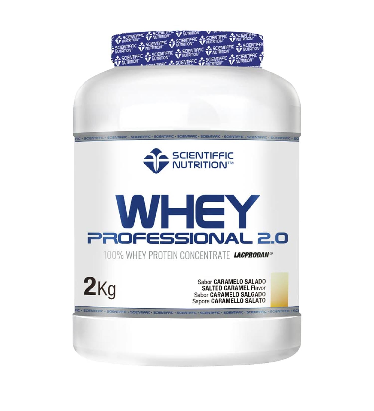 SCIENTIFIC NUTRITION SCIENTIFFIC NUTRITION WHEY PROFESSIONAL 20 caramel salt 2 kg - Buy Online on GoSupps.com