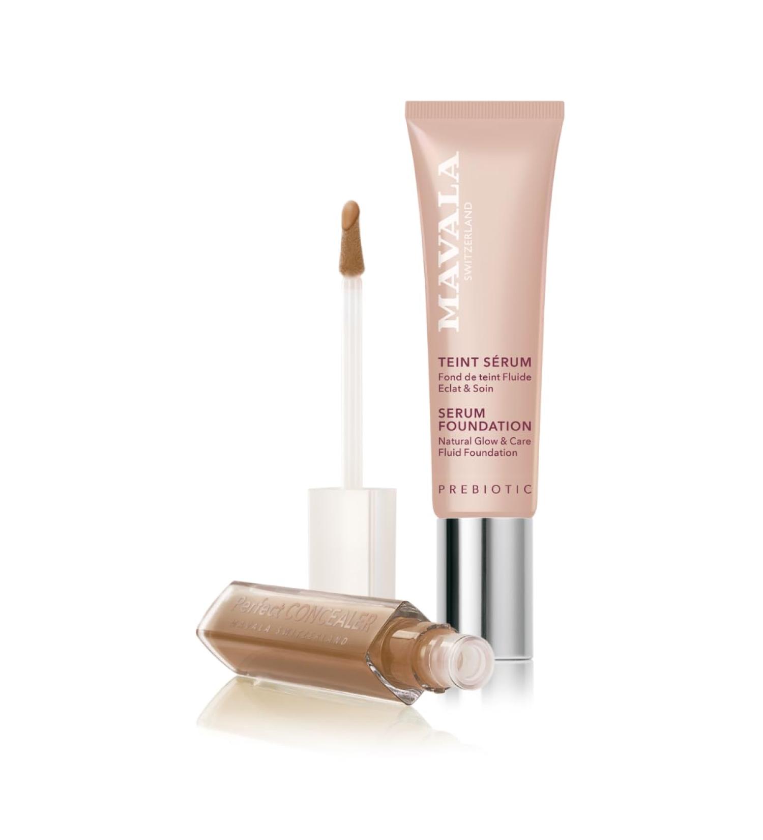 Lot de Teint S rum et Anti Cernes Perfect Concealer MAVALA - Teinte Dark - Buy Online on GoSupps.com