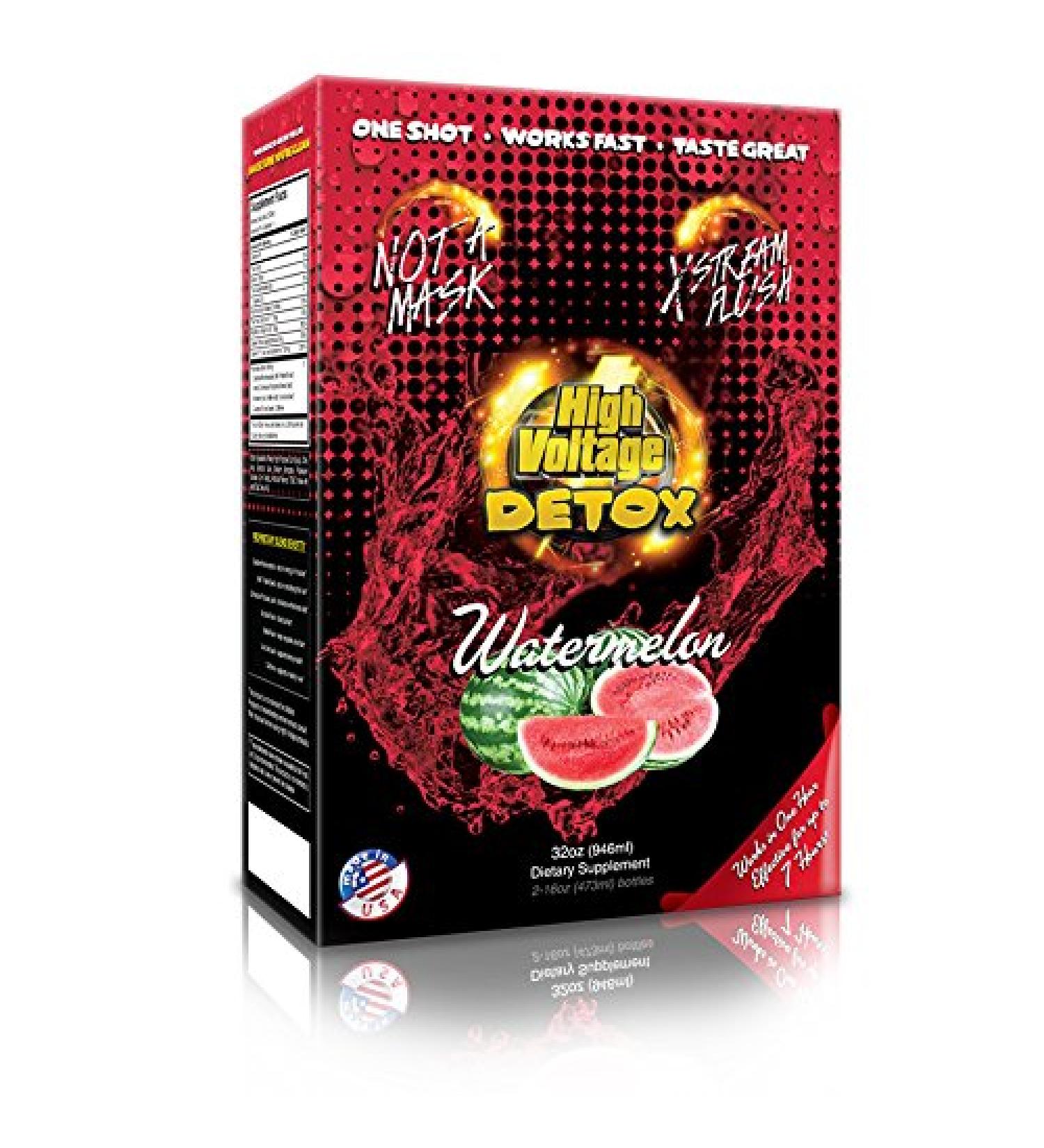 High Voltage Detox Drink 32oz Watermelon
