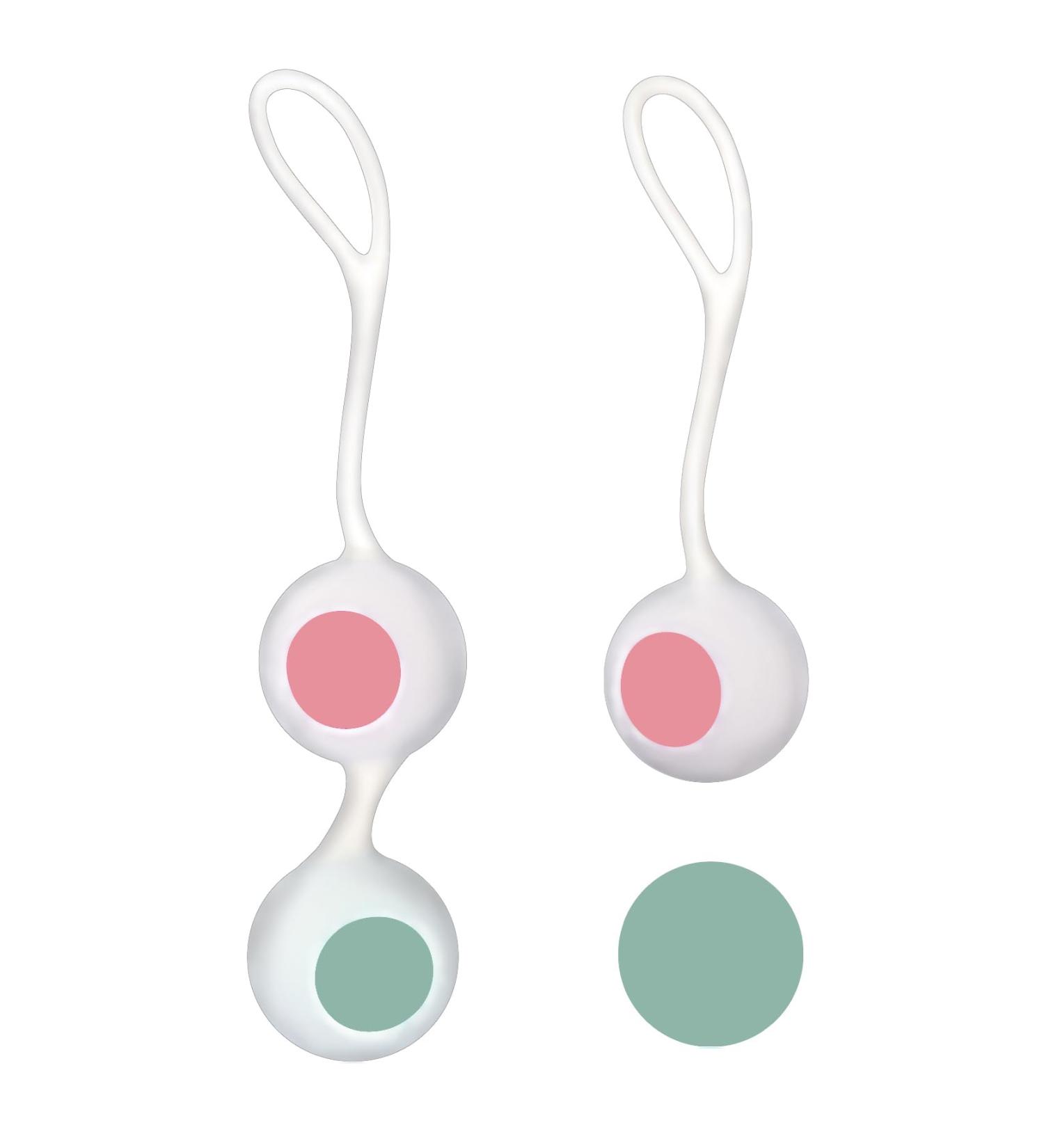 IMO Full Silicone Ben Wa Balls Kegel Exercise Kit - Enhance Pelvic Floor Strength & Intimacy | International Shipping Available - Buy Online on GoSupps.com