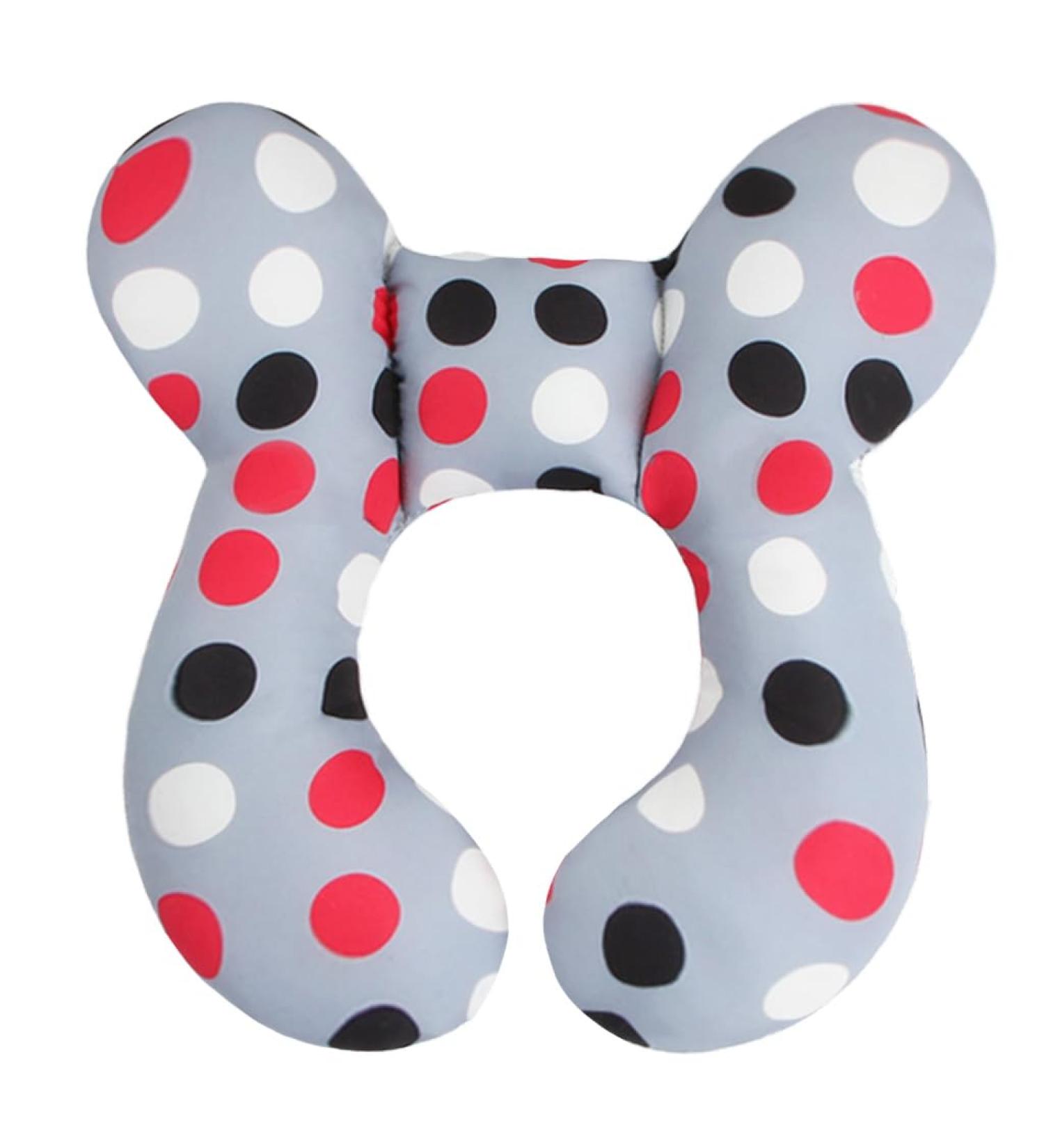 KAKIBLIN Baby Travel Pillow - Grey Baby Neck Support for Car Seats, Pushchairs and More - Buy Online on GoSupps.com