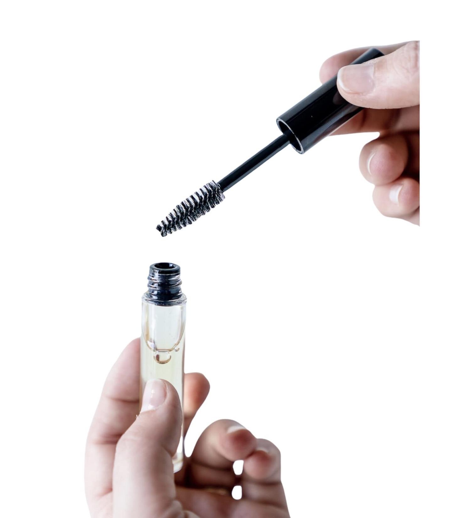 NatureCall Organic Castor Oil Eyelash Serum - 10ml Mascara Tube for Eyelash, Eyebrow Growth & Hair Treatment - Buy Online on GoSupps.com