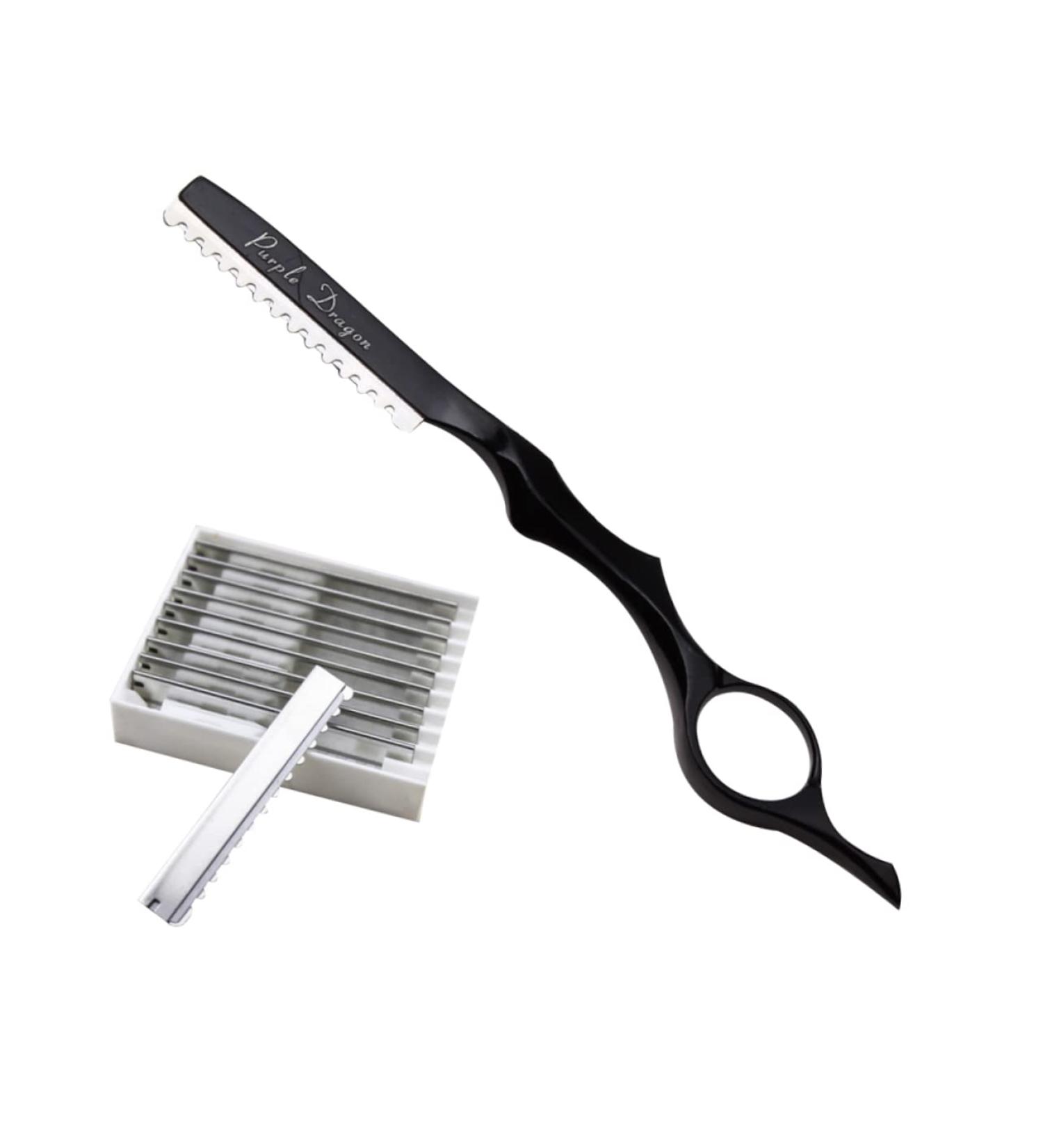 Fomiyes 11-Piece Hairdresser Razor Set - Professional Hair Cutting Tools for Men & Women | International Shipping Available - Buy Online on GoSupps.com
