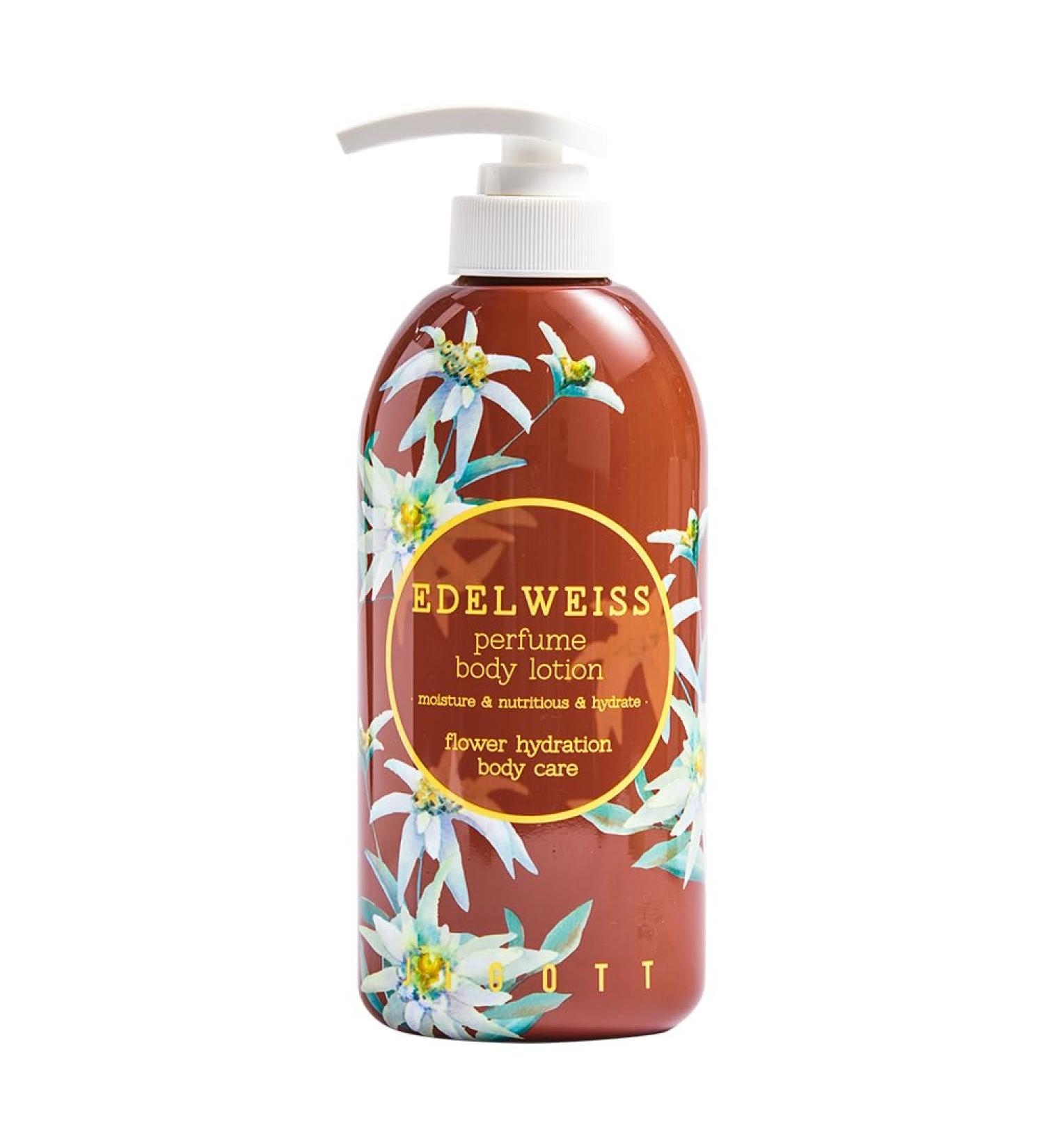 Edelweiss Perfume Body Lotion 16.9 FL OZ | Nourishing Moisturizer for All Skin Types - Shop Internationally - Buy Online on GoSupps.com
