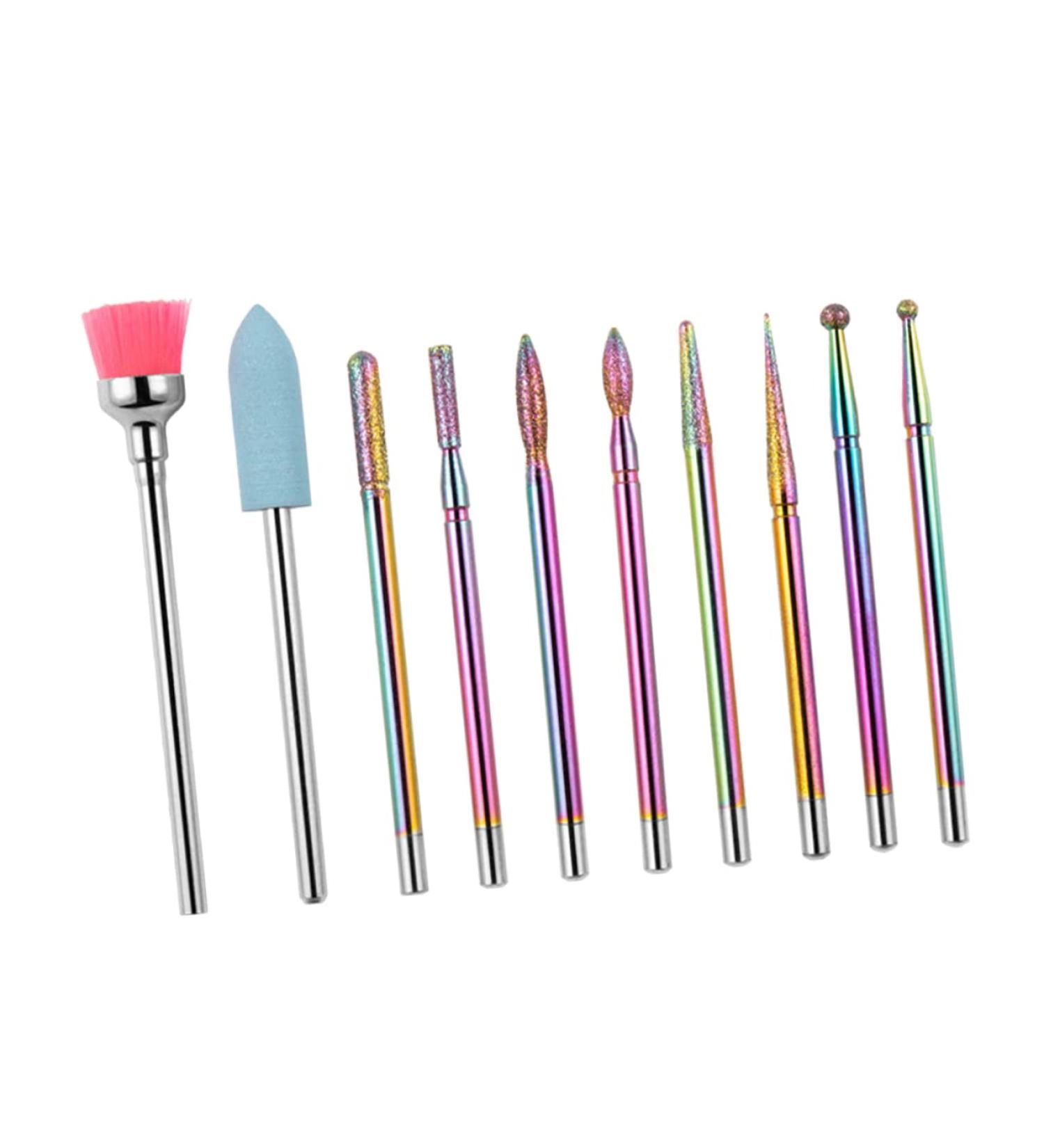 Ipetboom 1set Alloy Grinding Head Nail Polishing Heads Multipurpose Tool Electric Nail Drill Bits Nail Accessories Sander Tool Nail Art Tools Ceramics Tungsten Steel Alloy - Buy Online on GoSupps.com