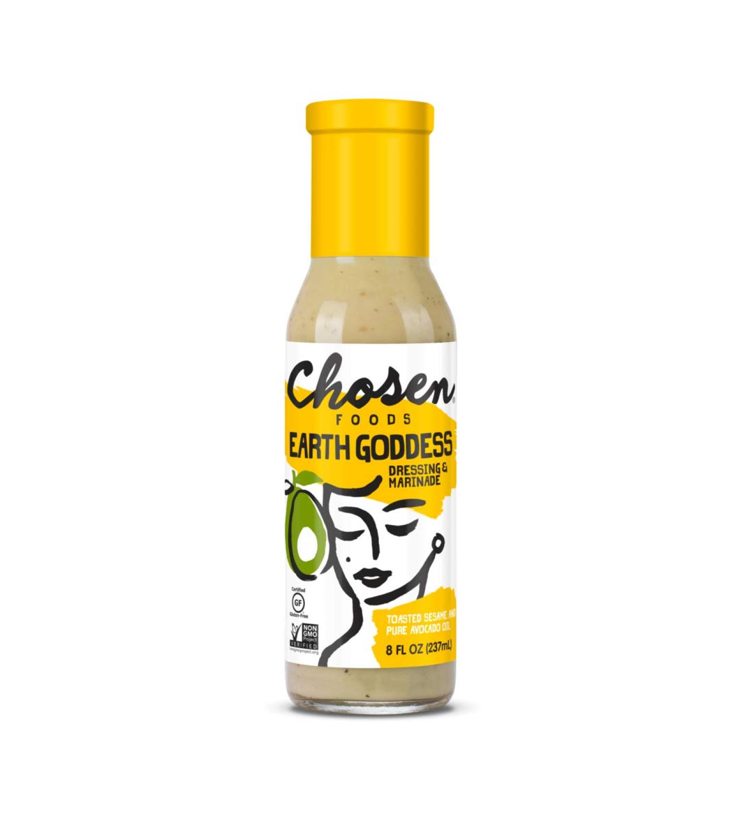 Chosen Foods Earth Goddess Dressing & Marinade - Toasted Sesame & Avocado Oil, 8 fl oz - Buy Online on GoSupps.com
