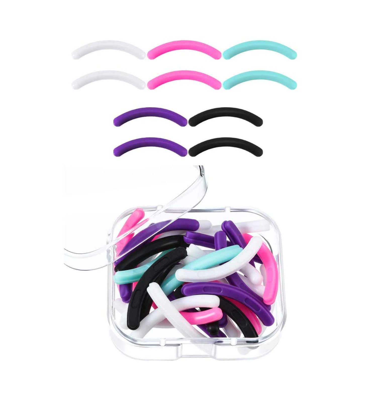 Eyelash Curler Refills Replacement Pads Eye Lash and Cosmetic Accessory Eyelash Curler Refill Pads Silicone Rubber Curler Replacement Refills Pads for Universal Eyelash Curler 30 Pieces 5 Colors - Buy Online on GoSupps.com