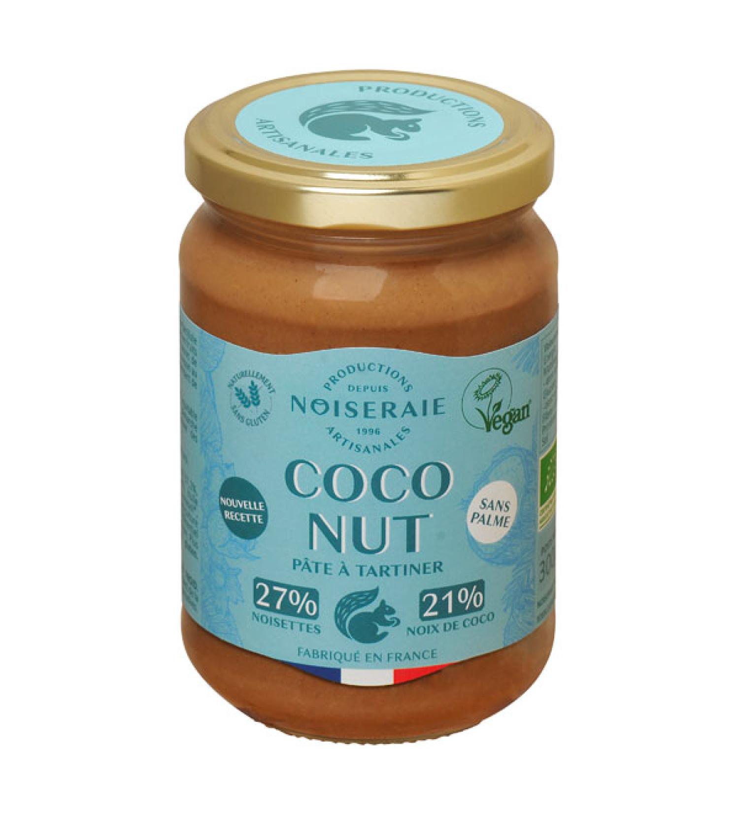 Hazelnut Coconut Nut Hazelnut and Coconut Spread 300 g - Buy Online on GoSupps.com