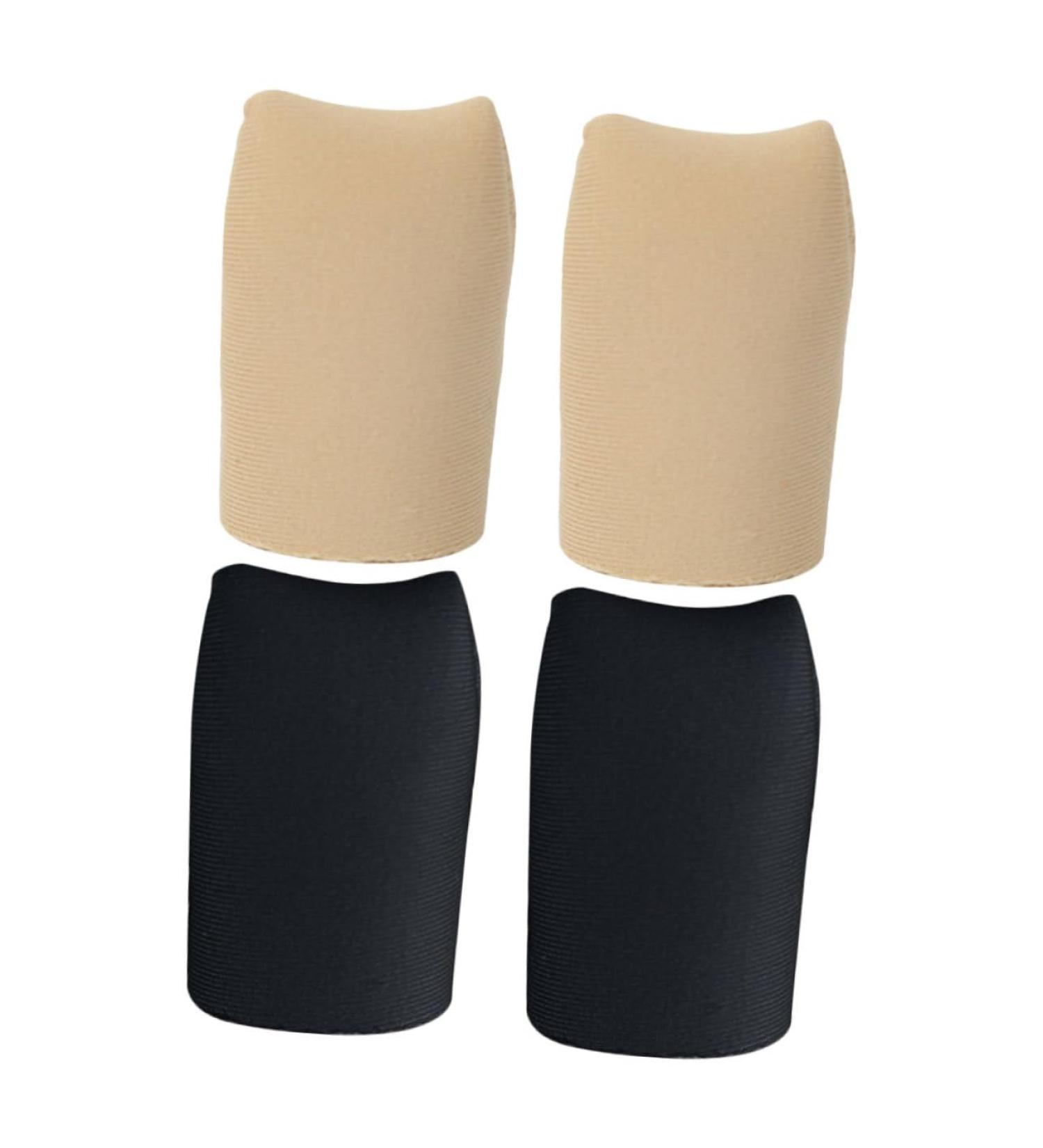 Silicone Gel Big Toe Caps - 2 Pairs Breathable Protective Guards 4x2.5cm - Buy Online on GoSupps.com