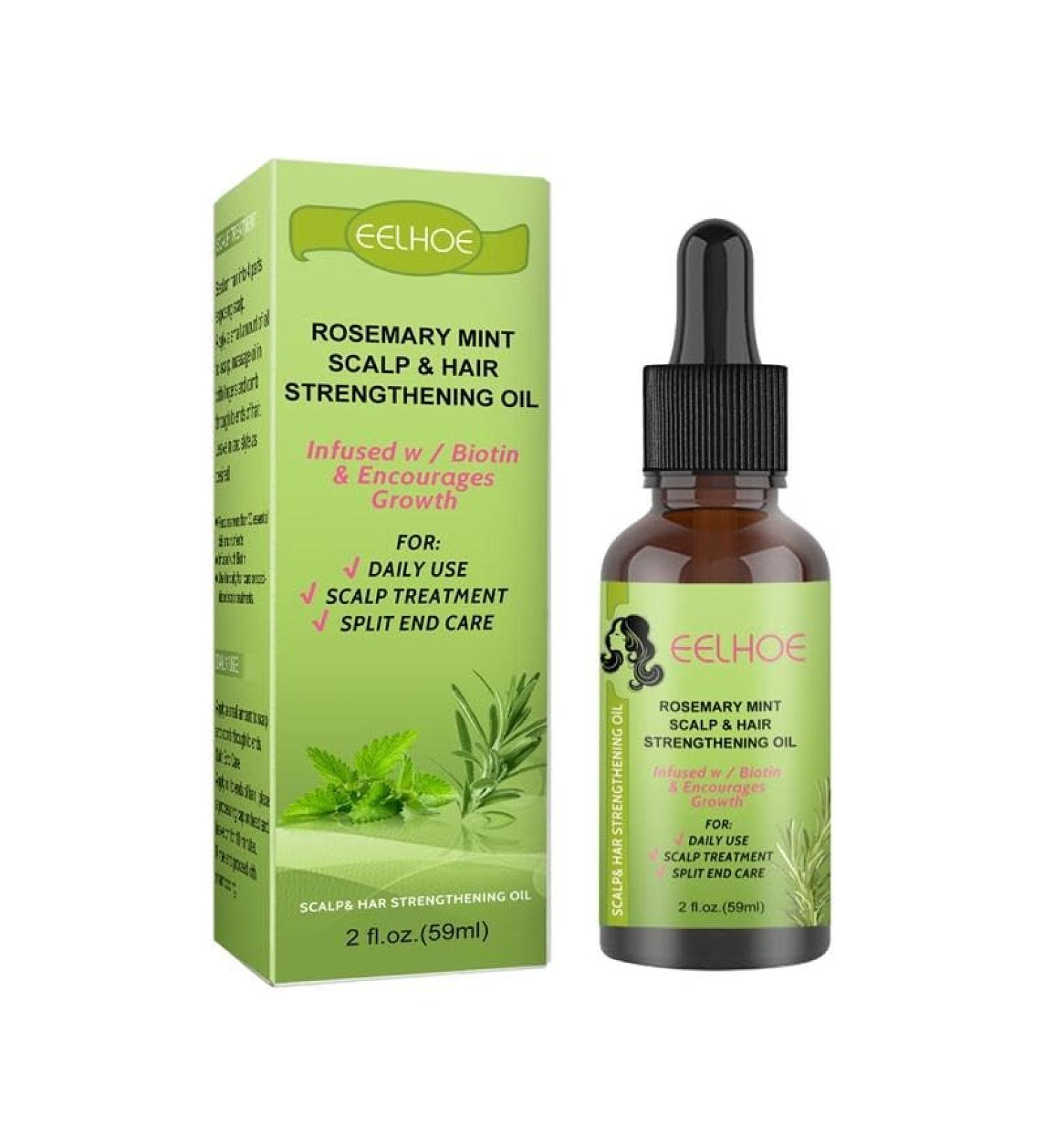 Kesh King Rosemary Mint Strengthening Oil - 59ml | Nourish Hair & Scalp Prevent Hair Fall Suitable for All Hair Types - International Shipping Available - Buy Online on GoSupps.com