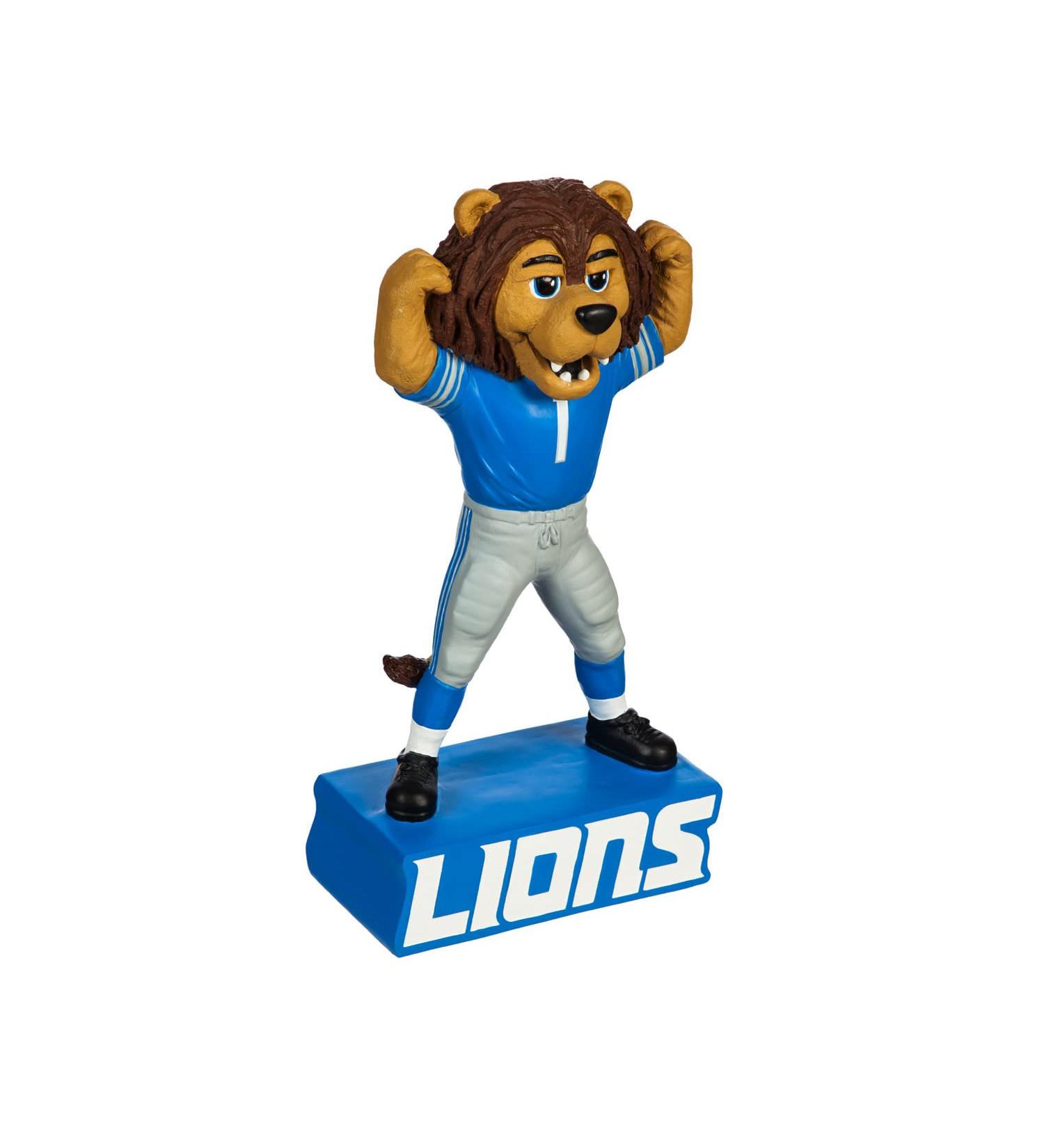 Shop Team Sports America NFL Detroit Lions Mascot Statue - Unique Design One Size Perfect for Fans - Buy Online on GoSupps.com