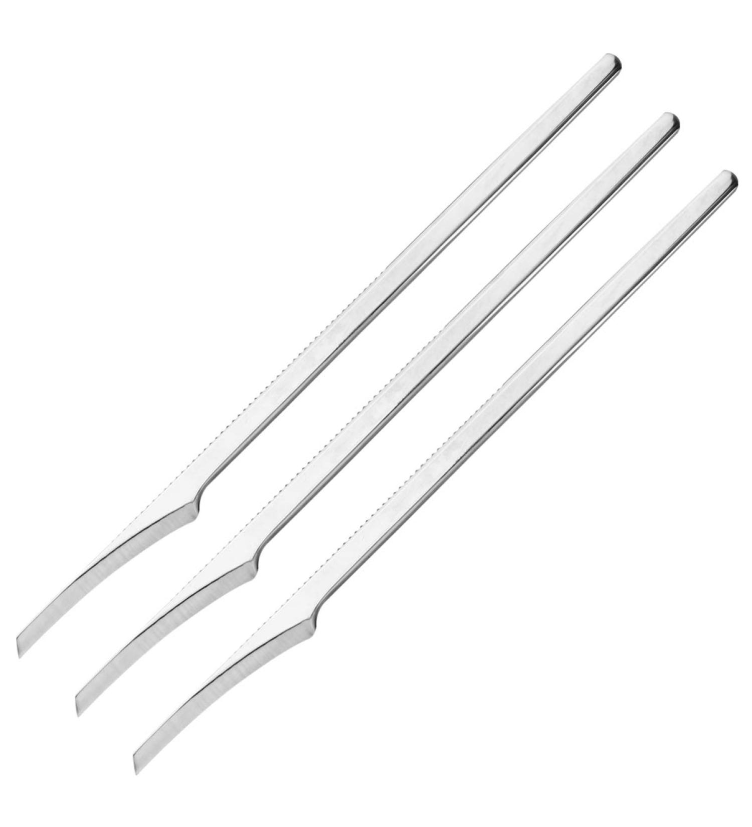 3-in-1 Metal Pedicure Scraper Knife | Tungsten Steel Tool for Heel & Dead Skin Removal | Best Foot Care Solution - Buy Online on GoSupps.com