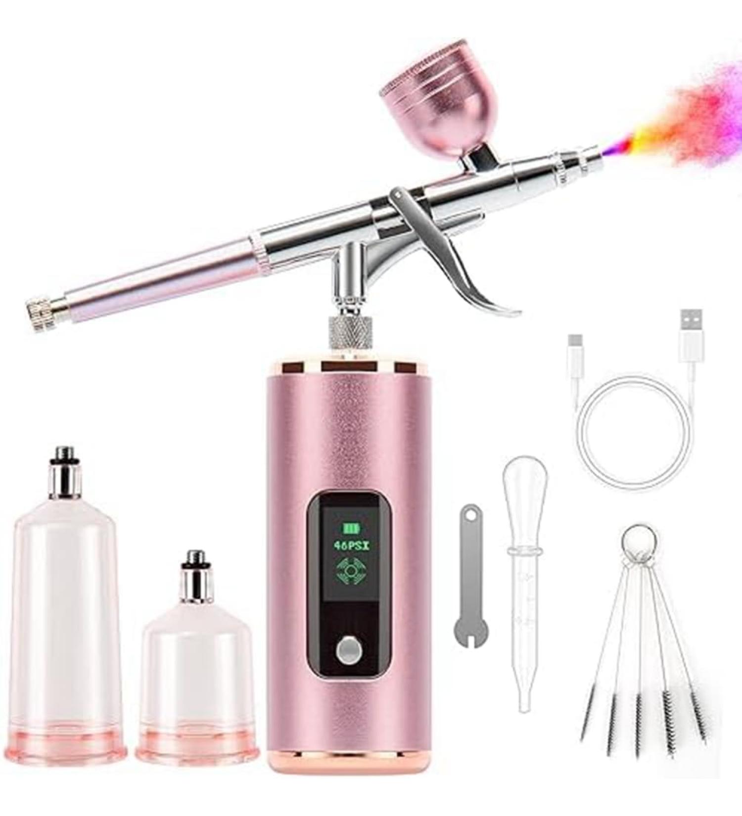 TRIPPER 46 PSI Airbrush Set with Compressor Suitable for Model Paint Tattoo Manicure Cosmetics Kit - Buy Online on GoSupps.com