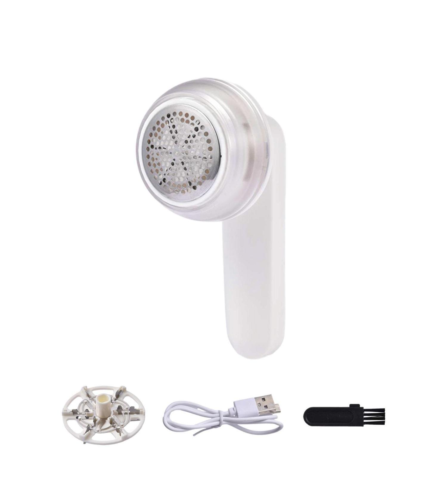 Rechargeable Fabric Shaver - Multifunctional Lint Remover | USB Charging Sweater & Couch Pilling Trimmer | Replaceable Stainless Steel Cutter - Buy Online on GoSupps.com