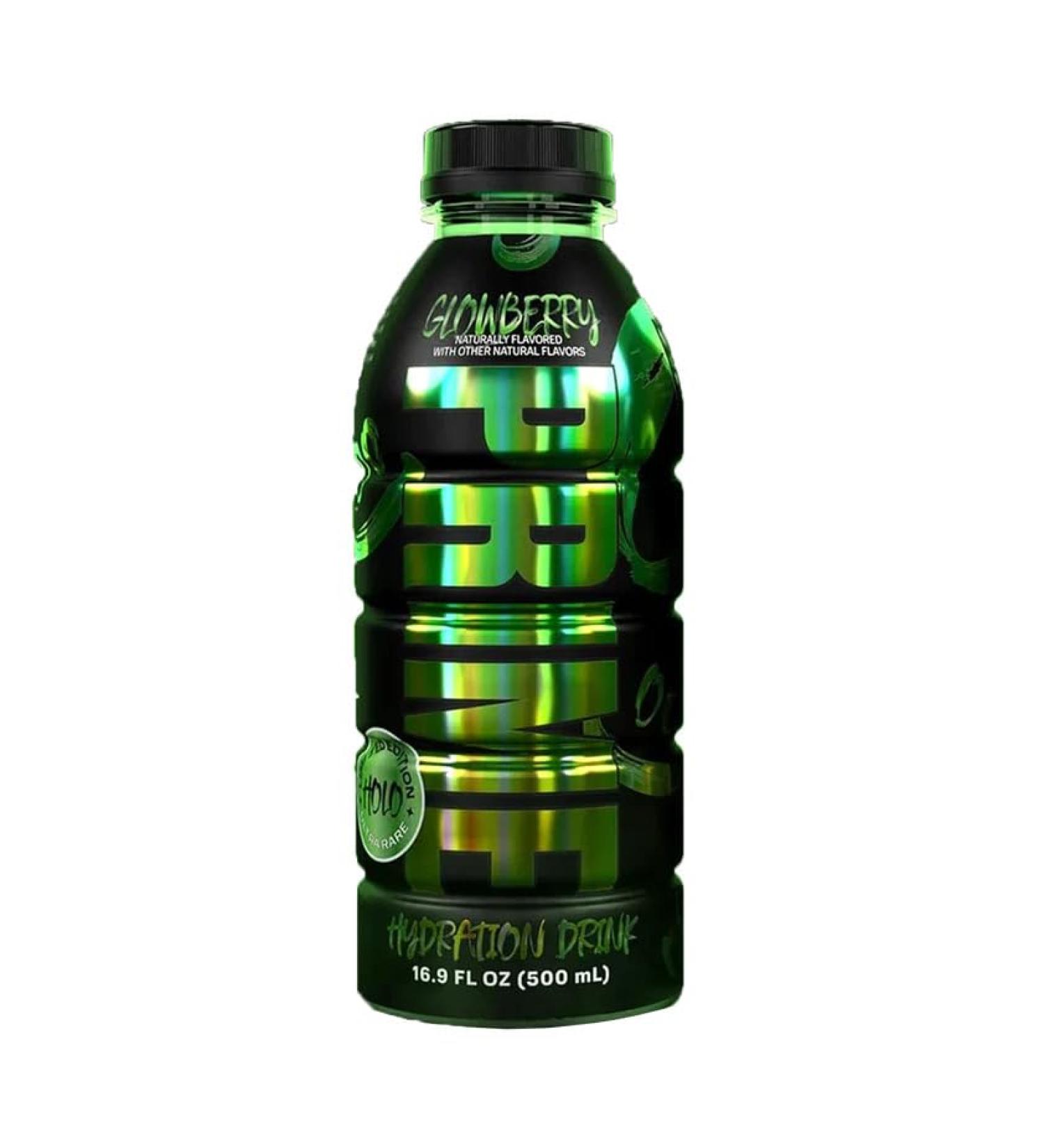 MEDICINE MARKET PLACE Prime Hydration ULTRA RARE Glowberry Drink Glow in Dark Endorsed By KSI & Logan Paul