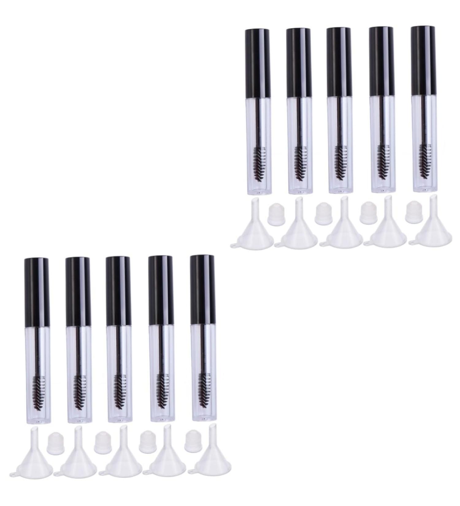 Didiseaon 10 Pcs Eyelash Brush Tube Empty Tube Empty Eyelash Tube Empty Lash Tube Empty Mascara Tube Black Lid 1 g (Pack of 1) Blackx2pcs - Buy Online on GoSupps.com
