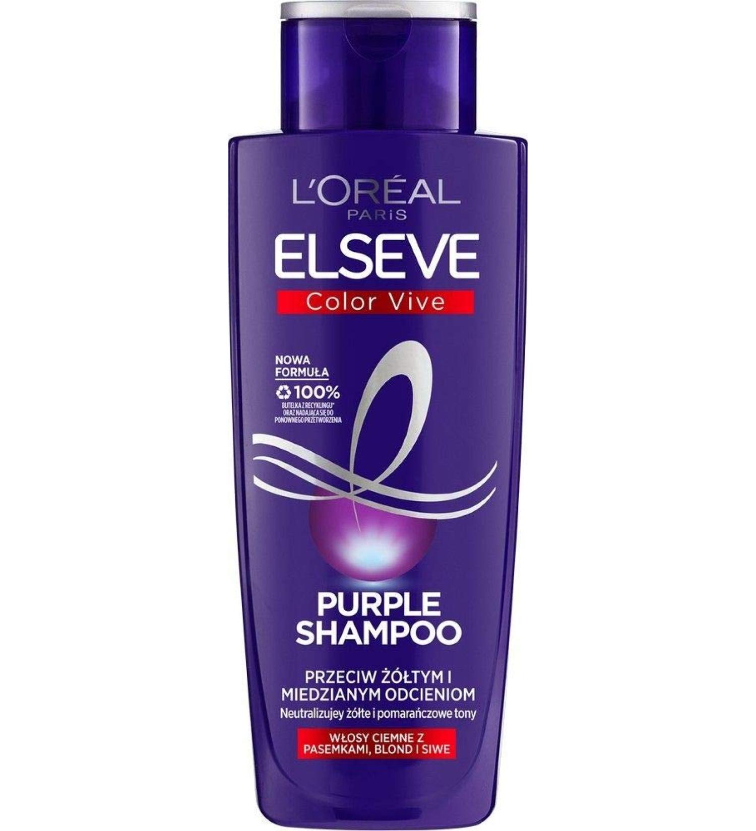 L'Oreal Elvive Color protection against hair purple shampoo szampon W Os w - Buy Online on GoSupps.com