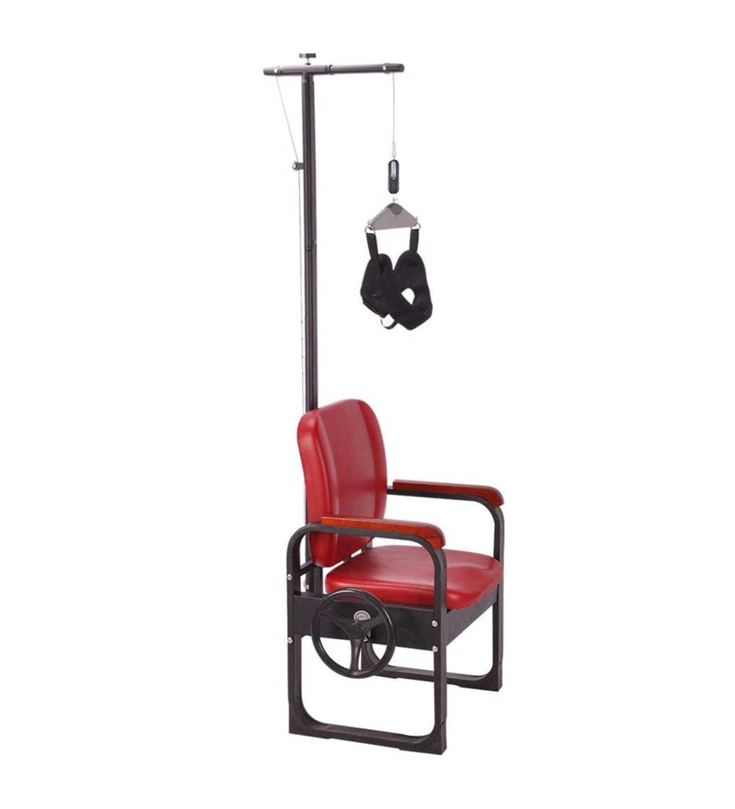 Adjustable Cervical Vertebrae Traction Chair - Relieve Neck Pain & Improve Posture at Home | Dehner Physiotherapy Device - Buy Online on GoSupps.com